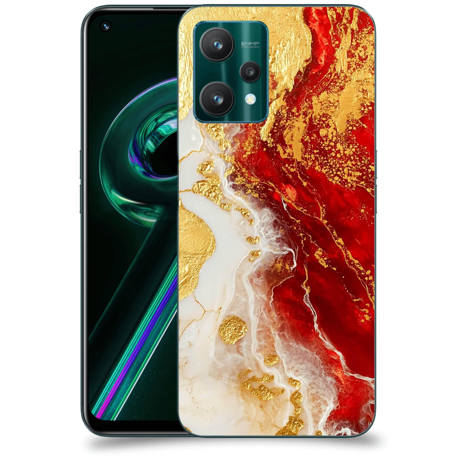 ACOVER Kryt na mobil Realme 9 Pro 5G - Golden Blood III