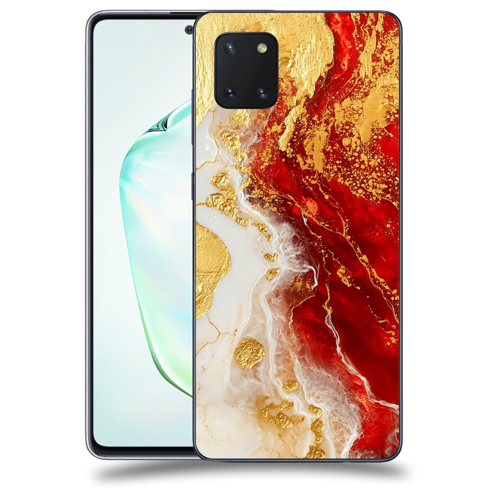 ACOVER Kryt na mobil Samsung Galaxy Note 10 Lite N770F - Golden Blood III