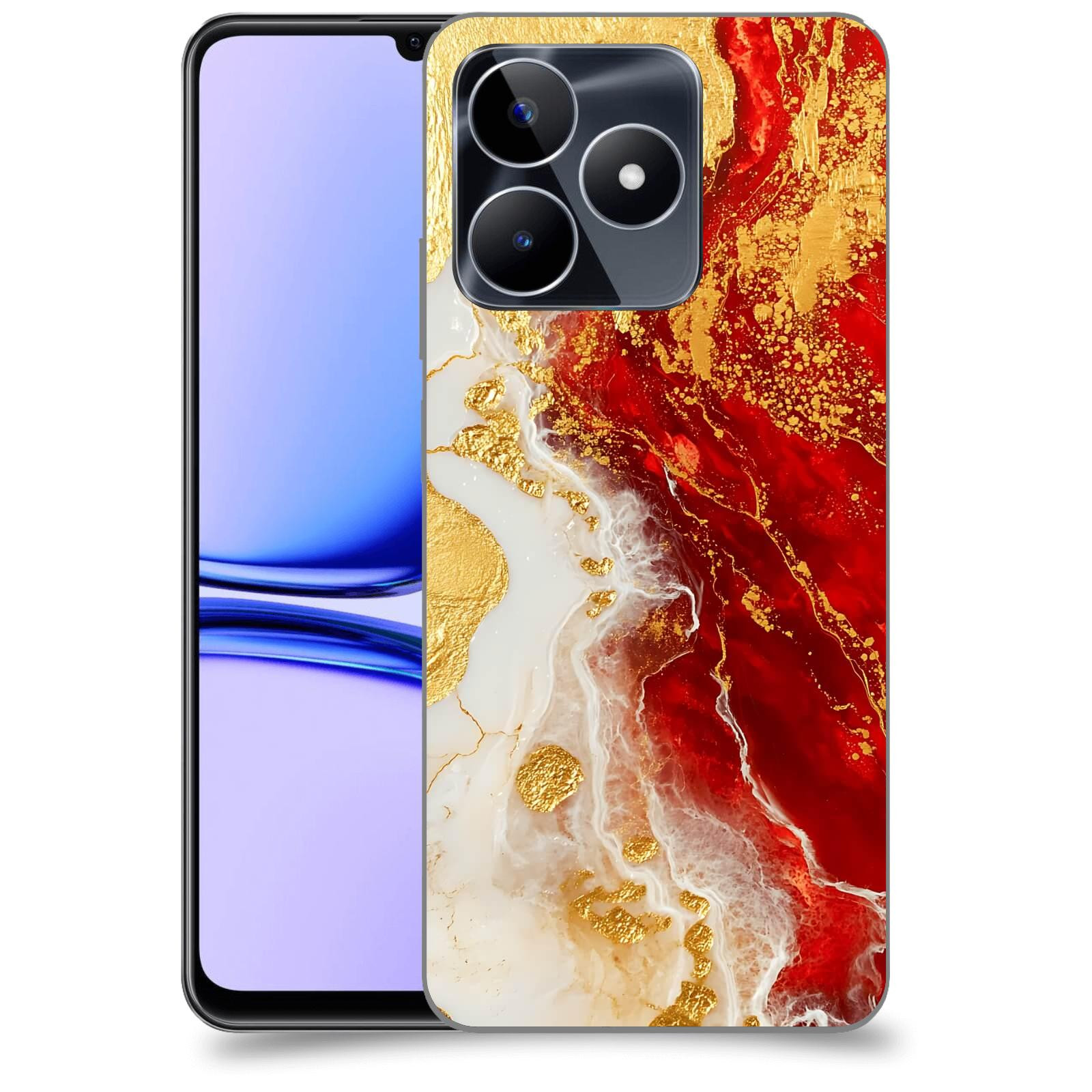 ACOVER Kryt na mobil Realme C53 - Golden Blood III