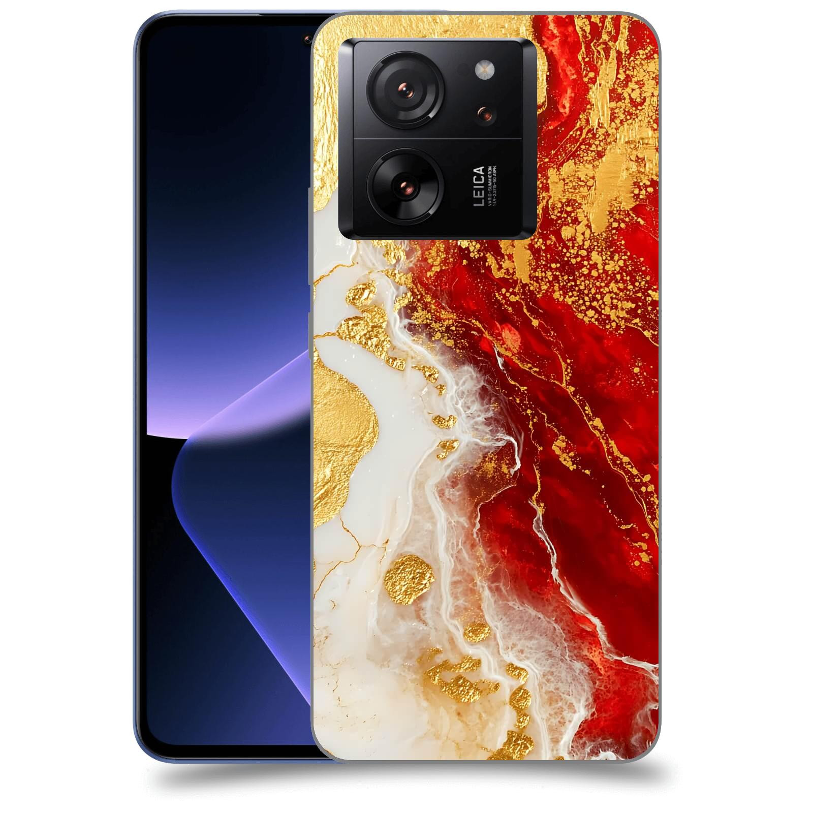 ACOVER Kryt na mobil Xiaomi 13T - Golden Blood III