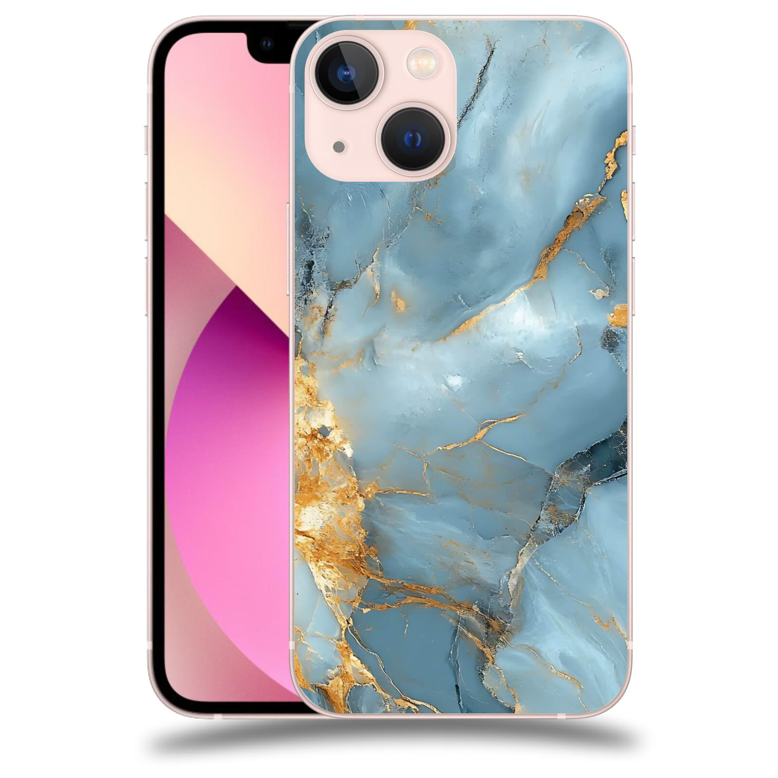 ACOVER Kryt na mobil Apple iPhone 13 mini - Ice Marble I