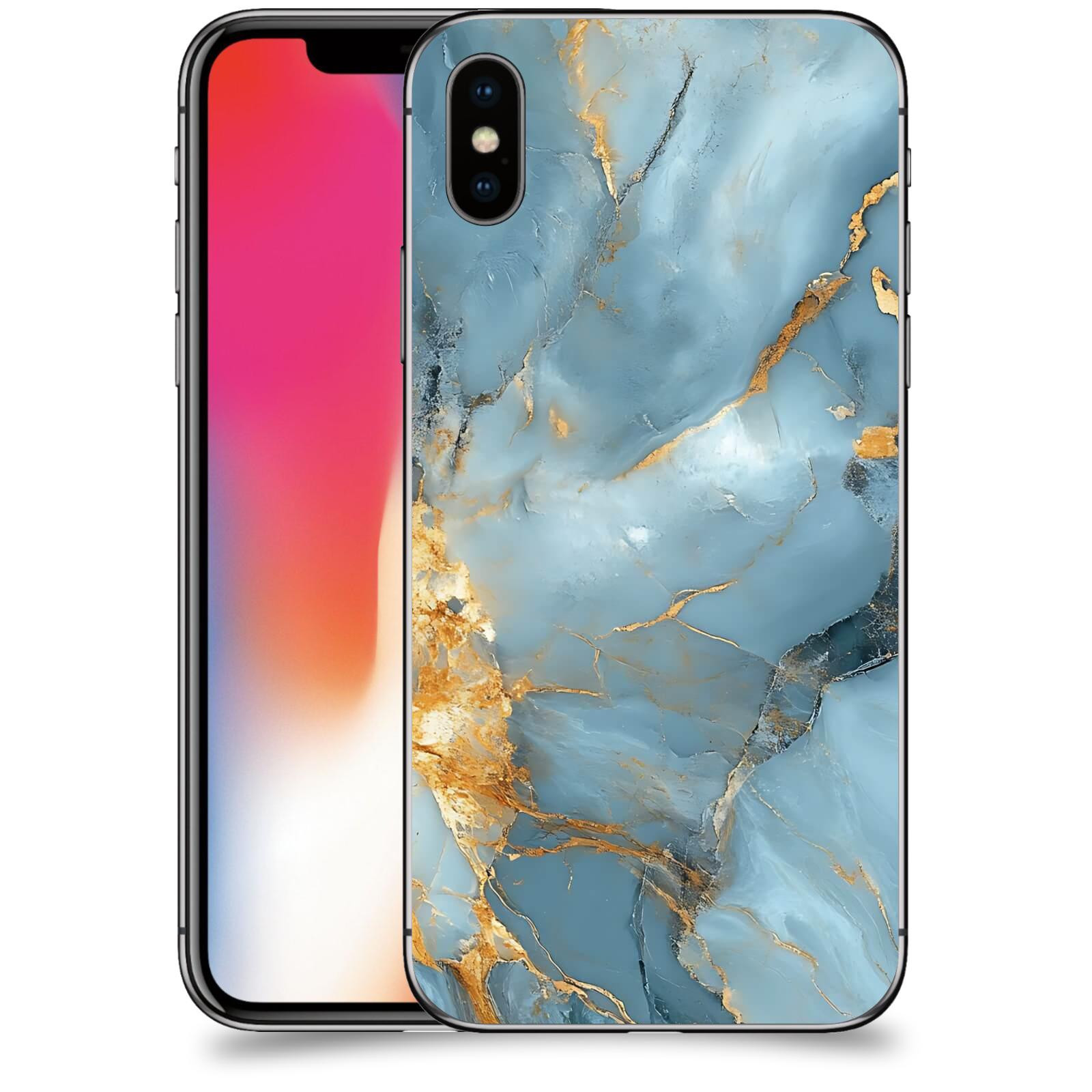 ACOVER Kryt na mobil Apple iPhone X/XS - Ice Marble I