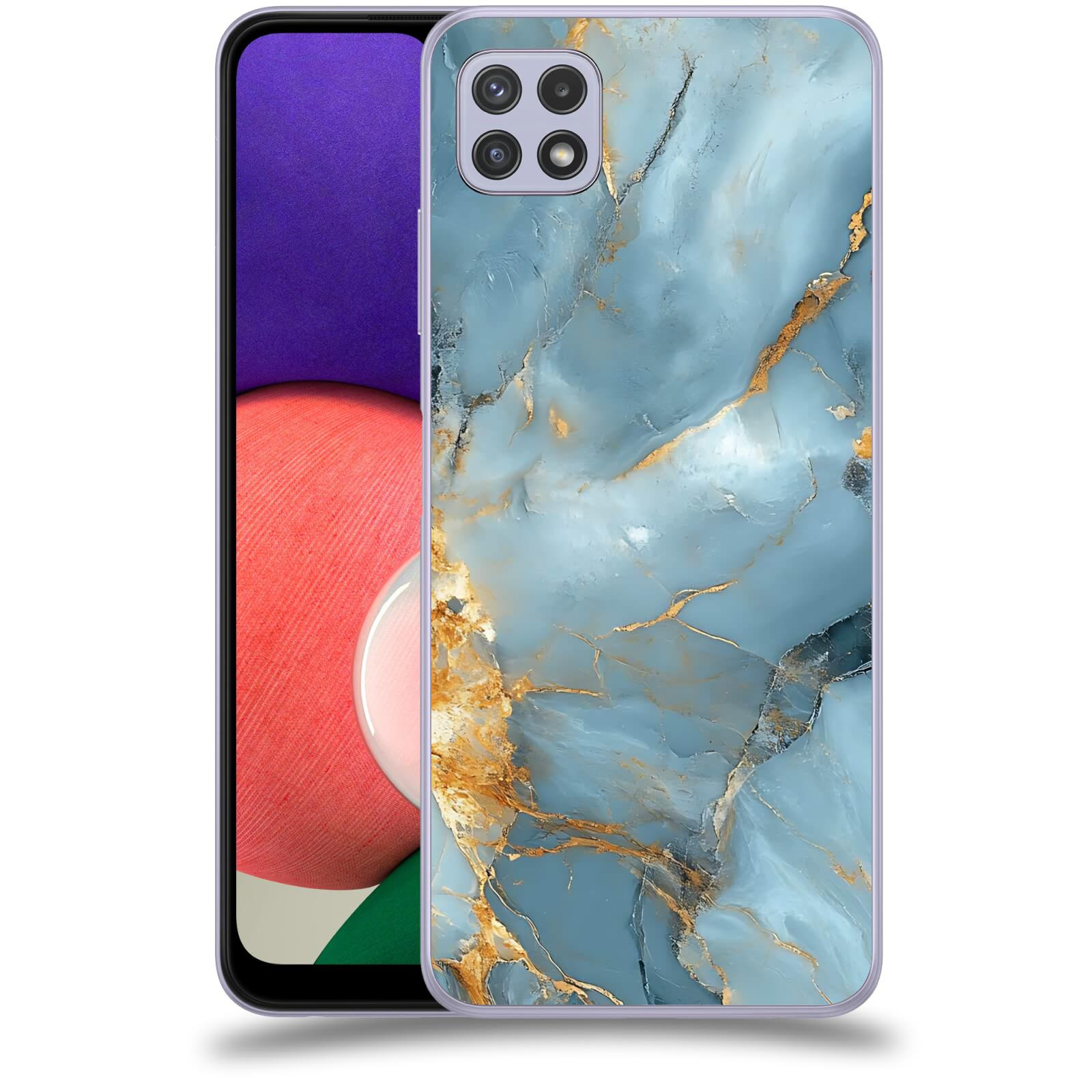 ACOVER Kryt na mobil Samsung Galaxy A22 5G A226B - Ice Marble I