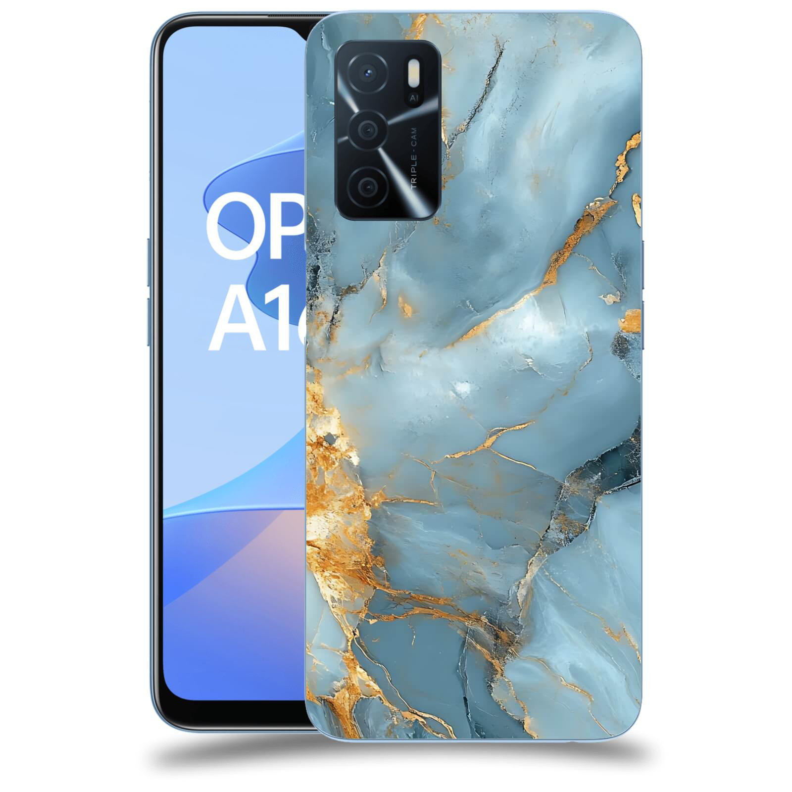 ACOVER Kryt na mobil OPPO A16s - Ice Marble I