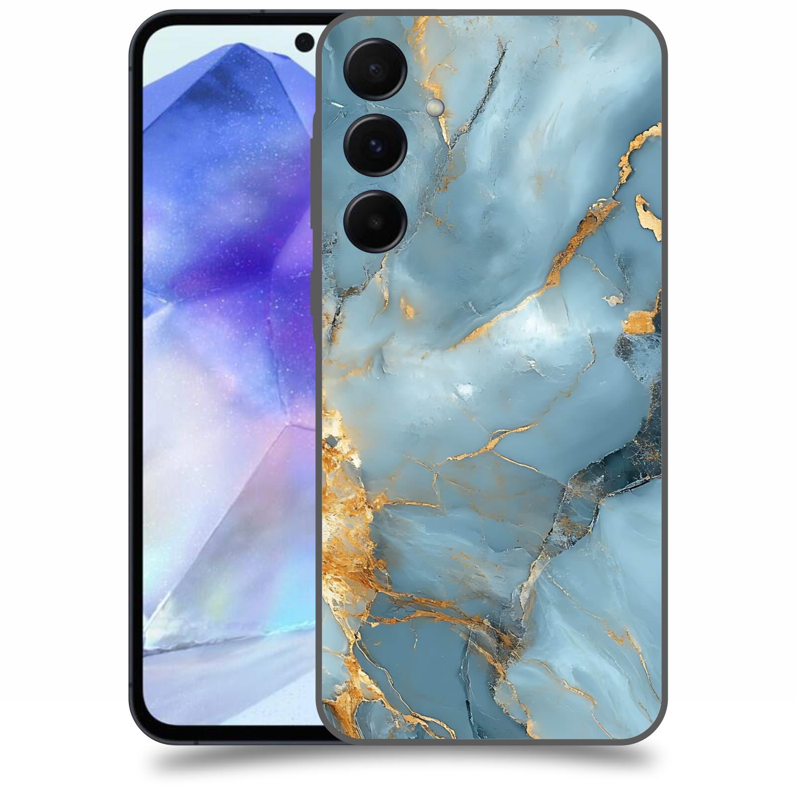 ACOVER Kryt na mobil Samsung Galaxy A55 5G - Ice Marble I
