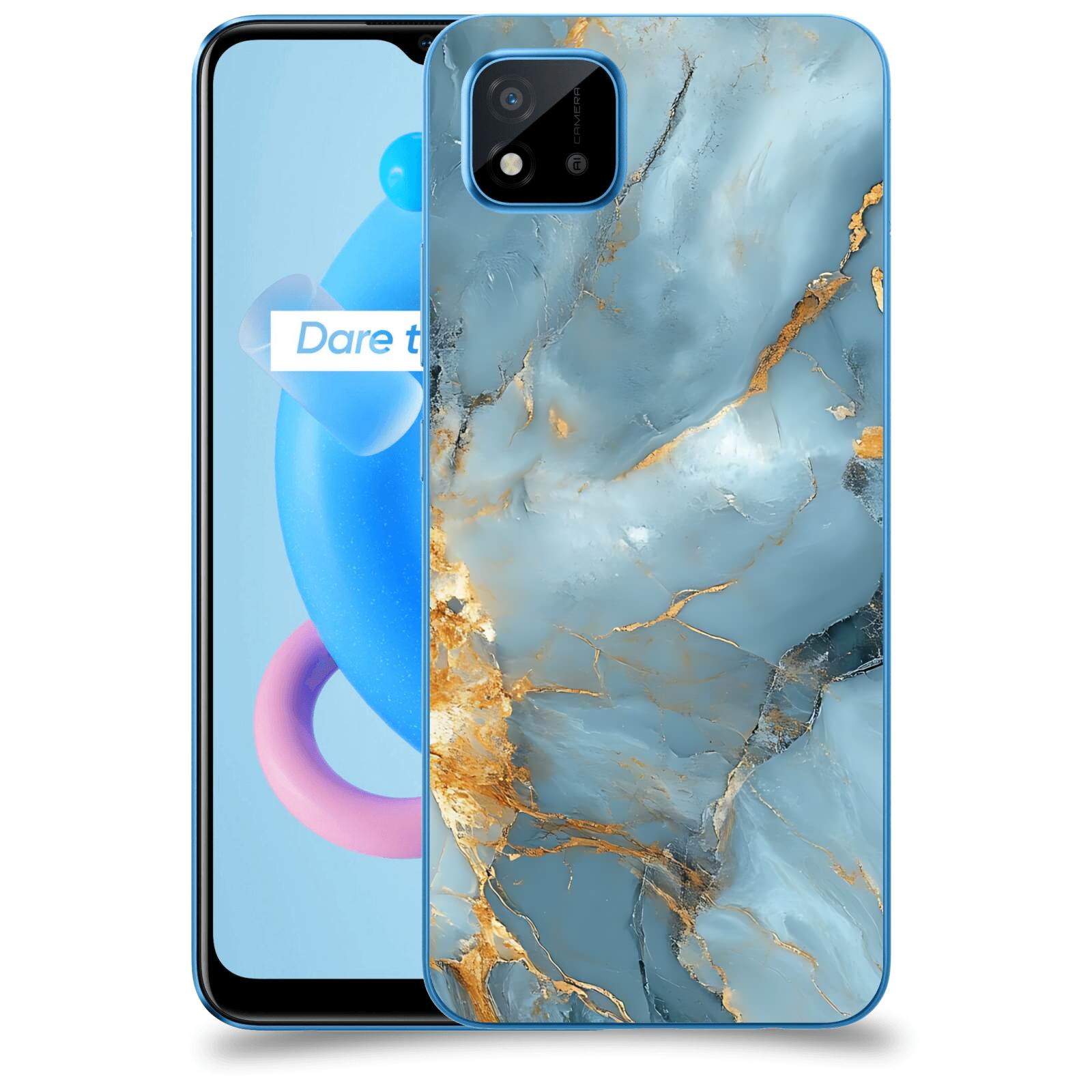 ACOVER Kryt na mobil Realme C11 (2021) - Ice Marble I