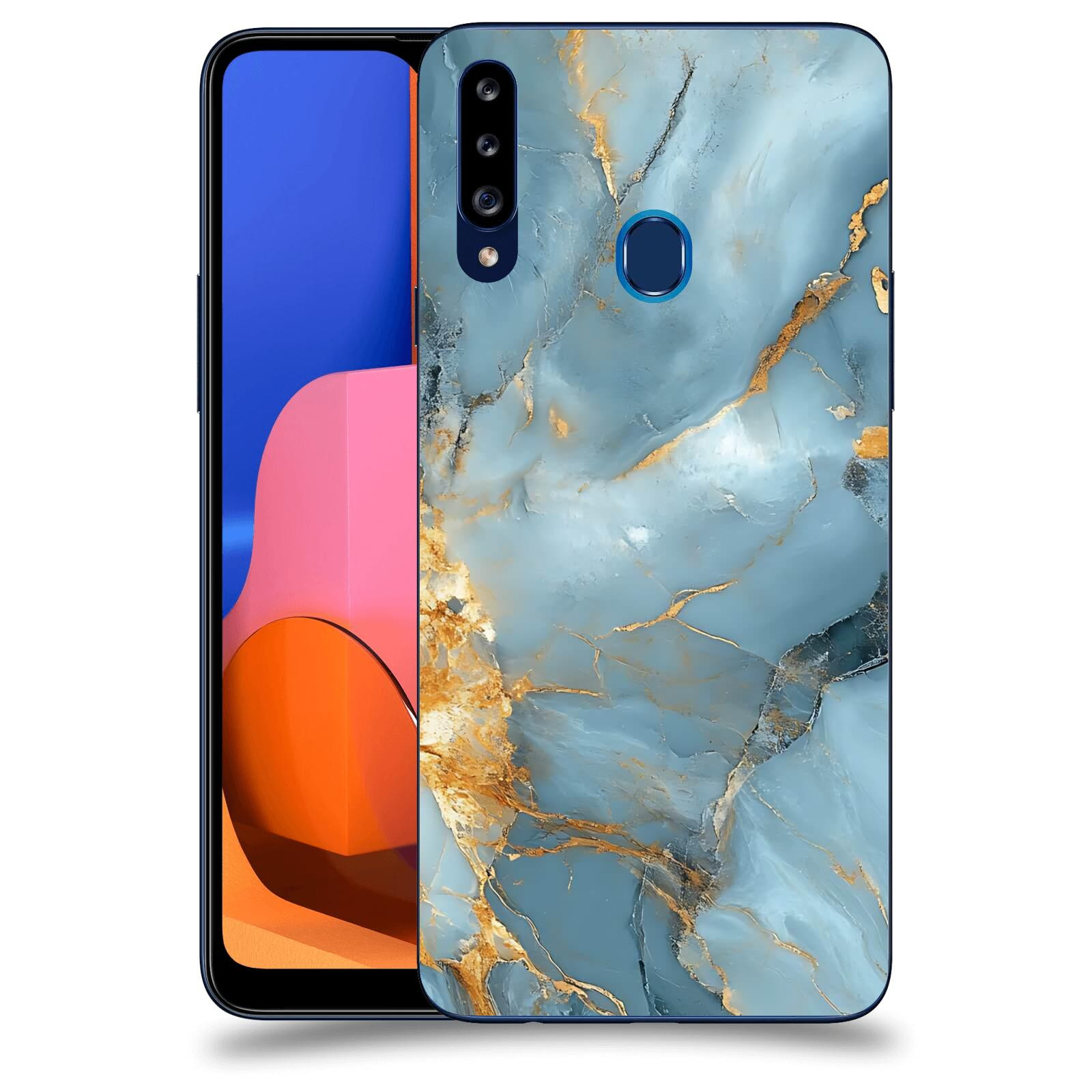 ACOVER Kryt na mobil Samsung Galaxy A20s - Ice Marble I