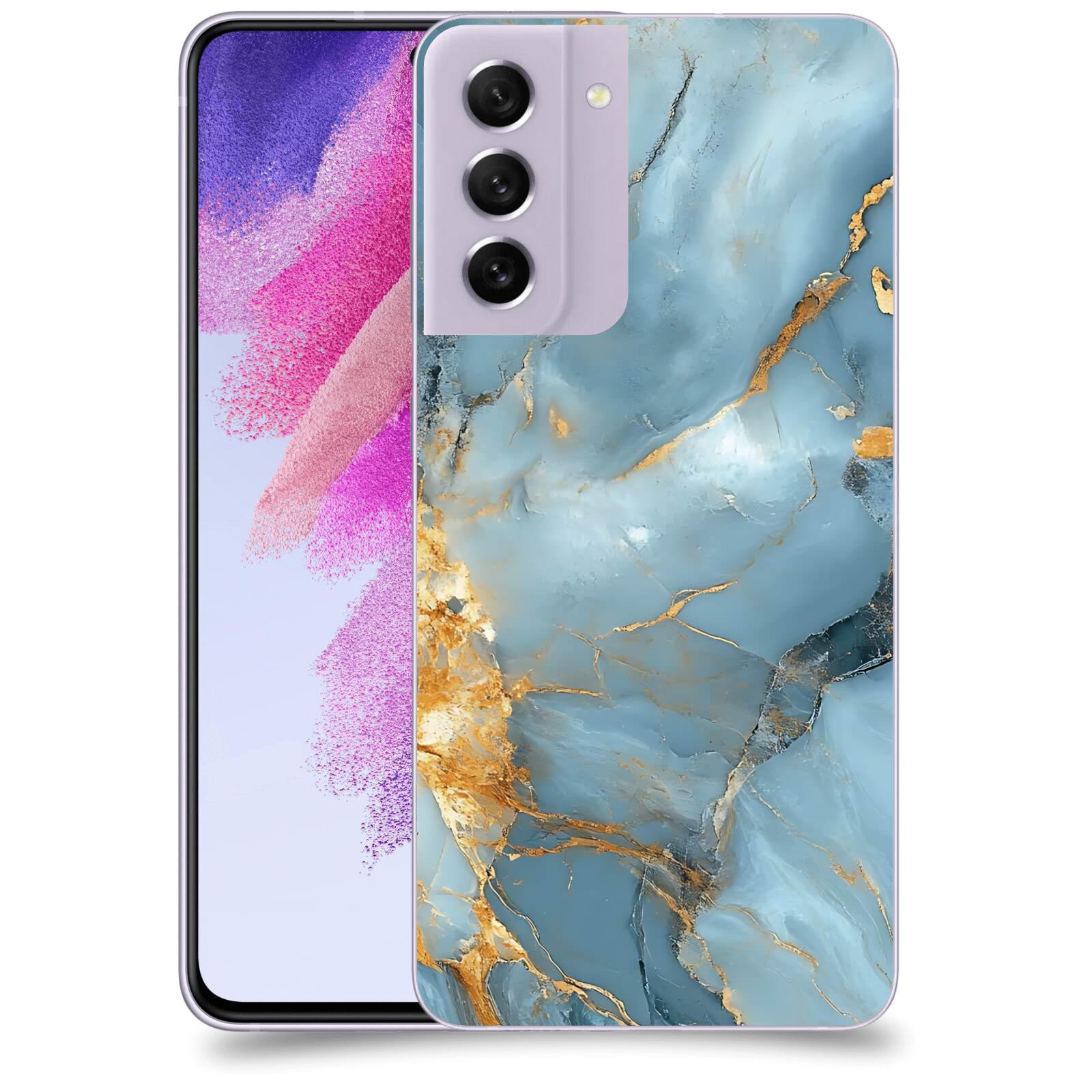 ACOVER Kryt na mobil Samsung Galaxy S21 FE 5G - Ice Marble I
