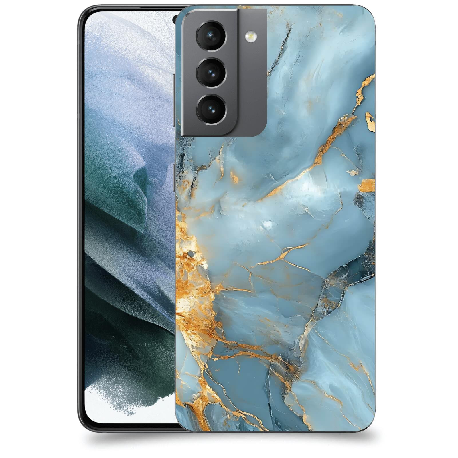 ACOVER Kryt na mobil Samsung Galaxy S21 G991B - Ice Marble I