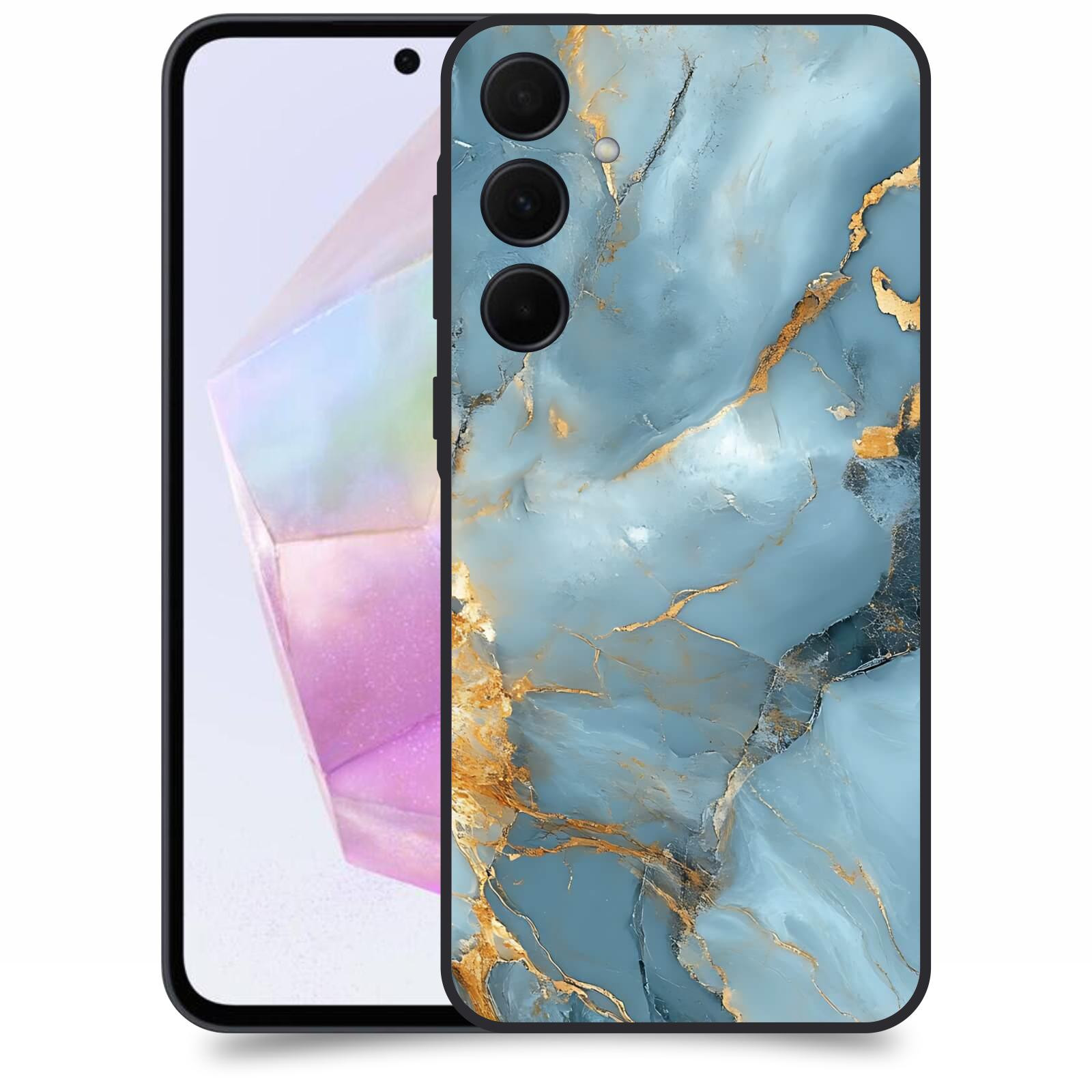 ACOVER Kryt na mobil Samsung Galaxy A35 5G - Ice Marble I