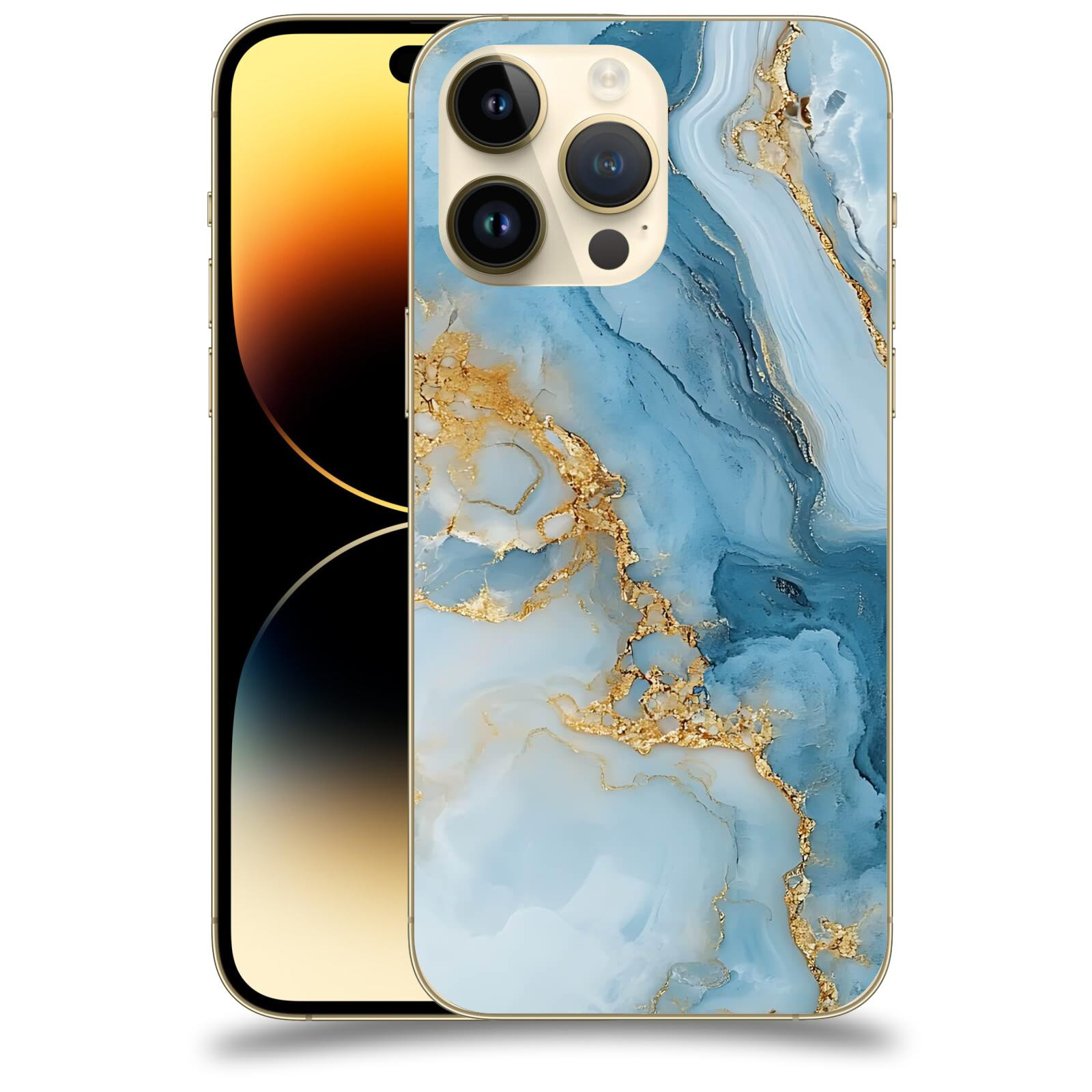 ACOVER Kryt na mobil Apple iPhone 14 Pro Max - Ice Marble II