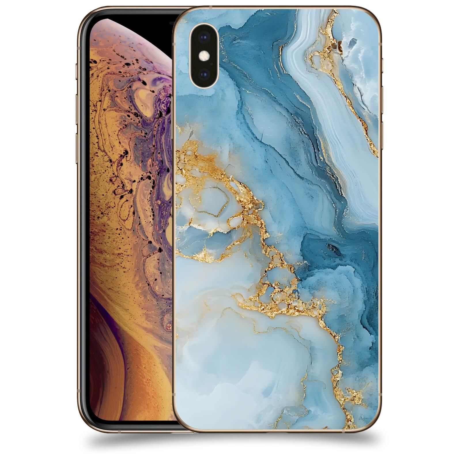 ACOVER Kryt na mobil Apple iPhone XS Max - Ice Marble II