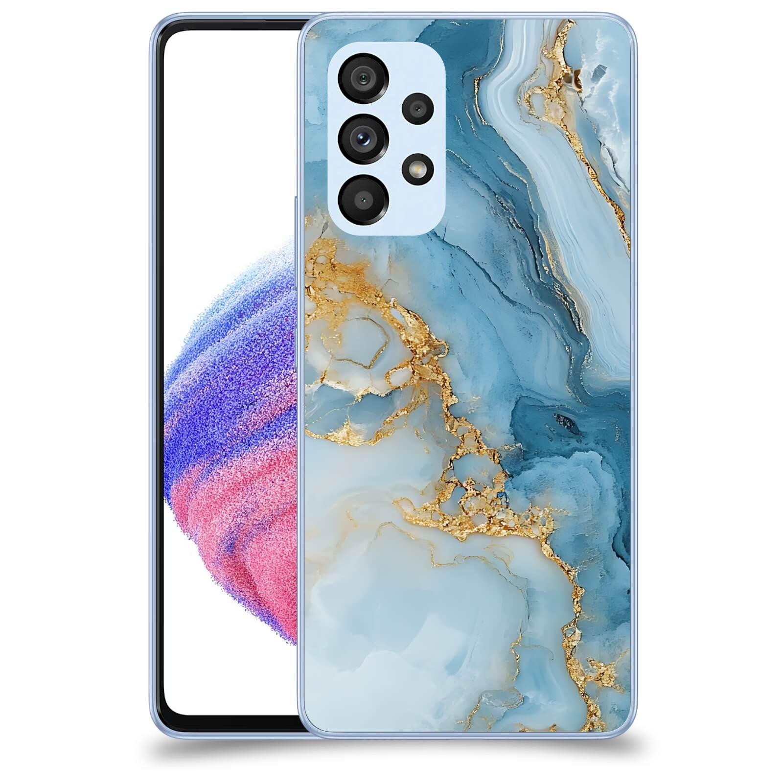 ACOVER Kryt na mobil Samsung Galaxy A32 5G A326B - Ice Marble II