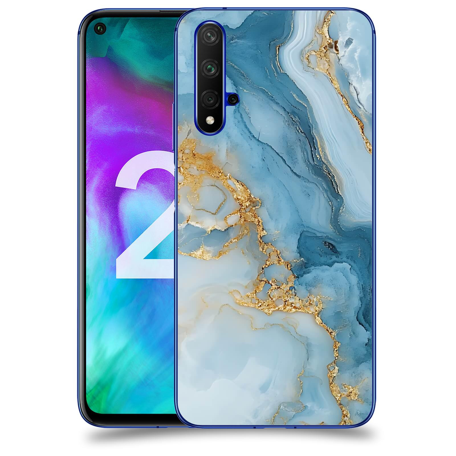 ACOVER Kryt na mobil Honor 20 - Ice Marble II