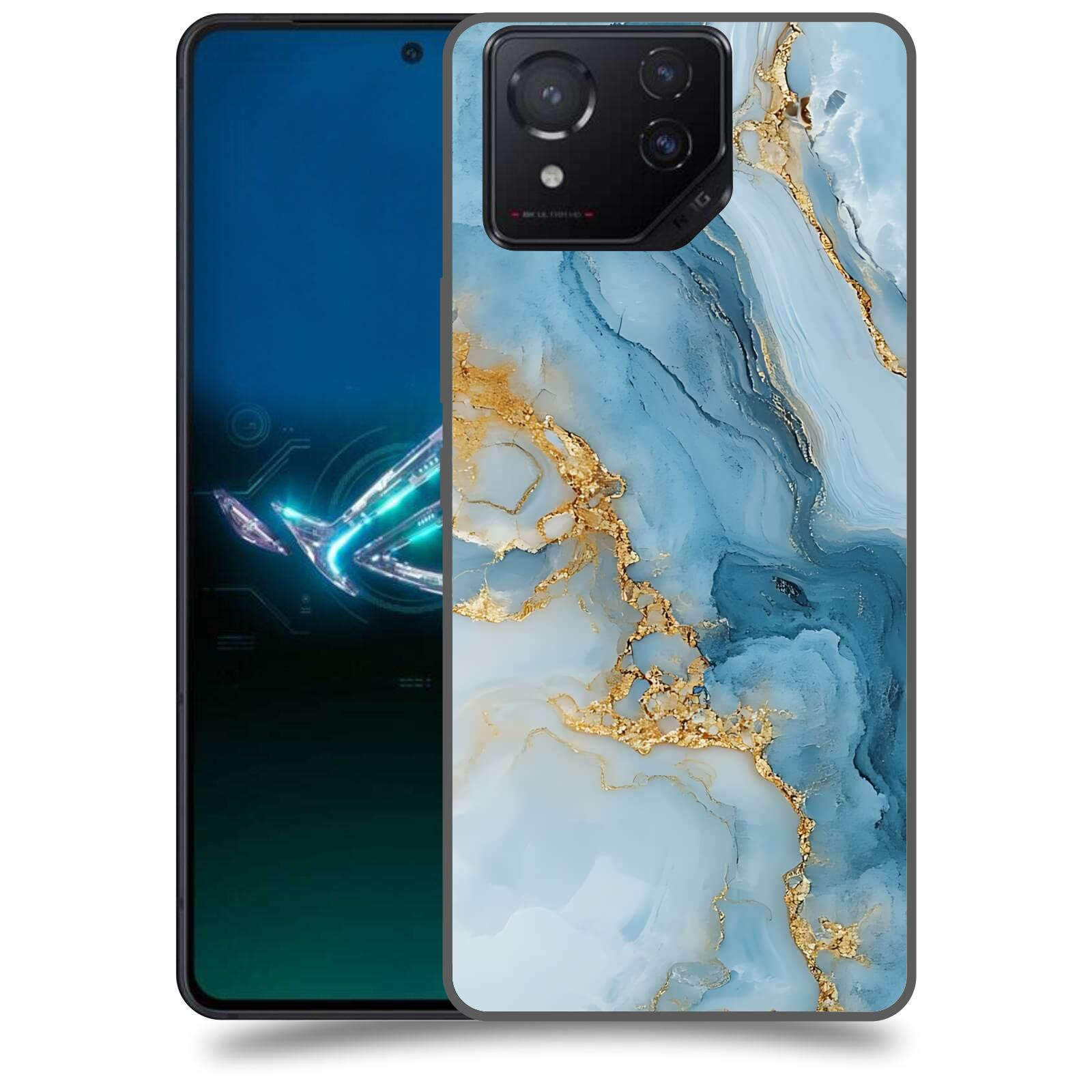 ACOVER Kryt na mobil Asus ROG Phone 8 - Ice Marble II
