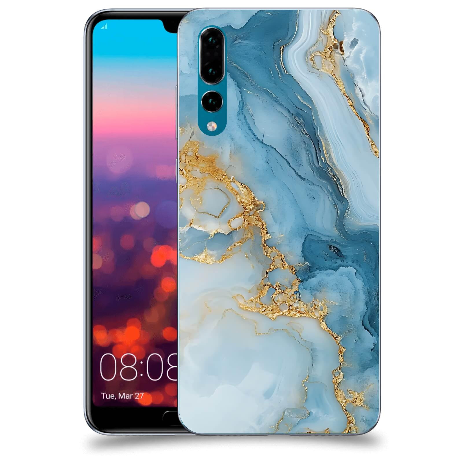 ACOVER Kryt na mobil Huawei P20 Pro - Ice Marble II