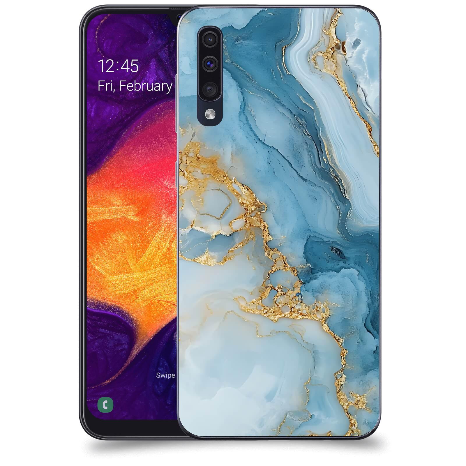 ACOVER Kryt na mobil Samsung Galaxy A50 A505F - Ice Marble II