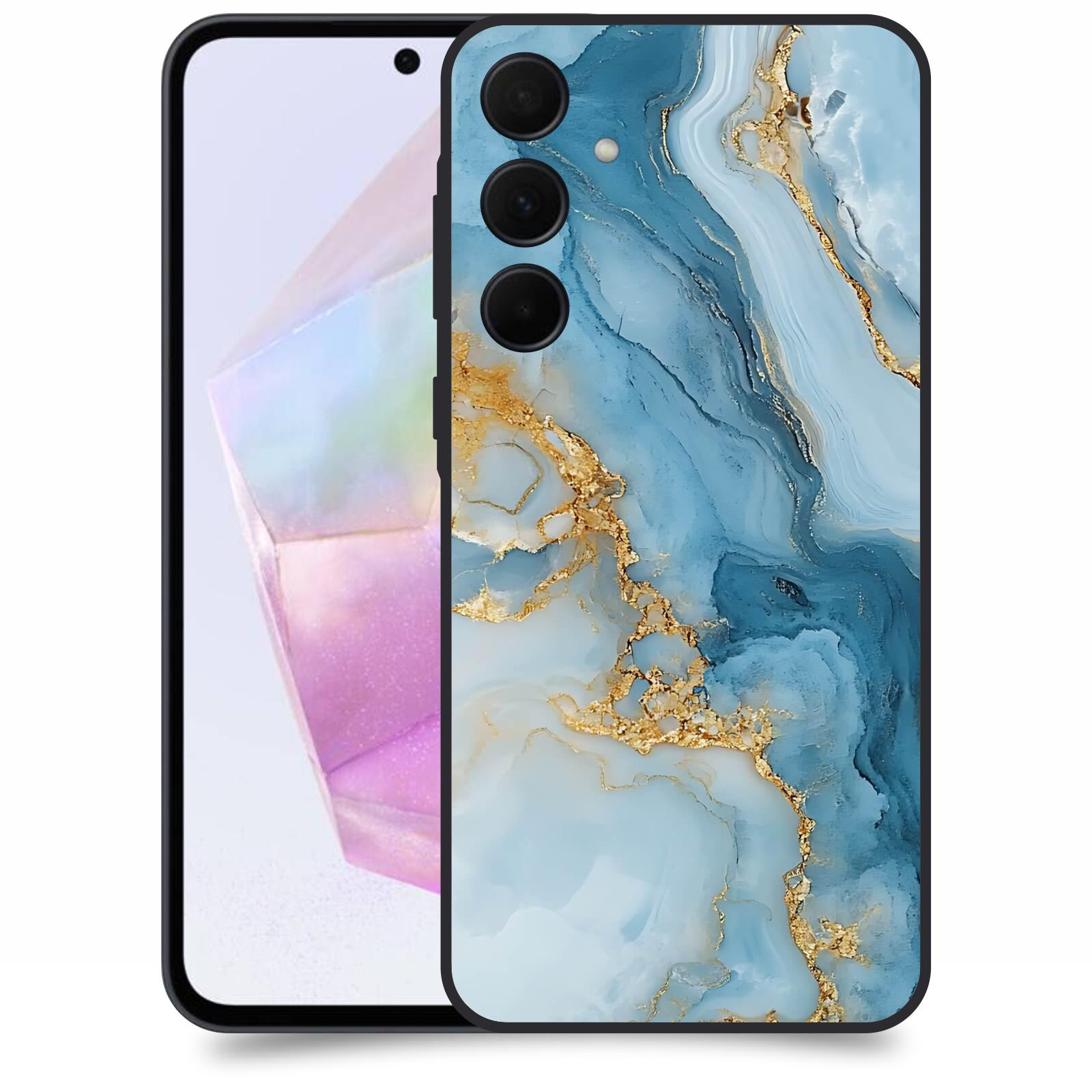 ACOVER Kryt na mobil Samsung Galaxy A35 5G - Ice Marble II