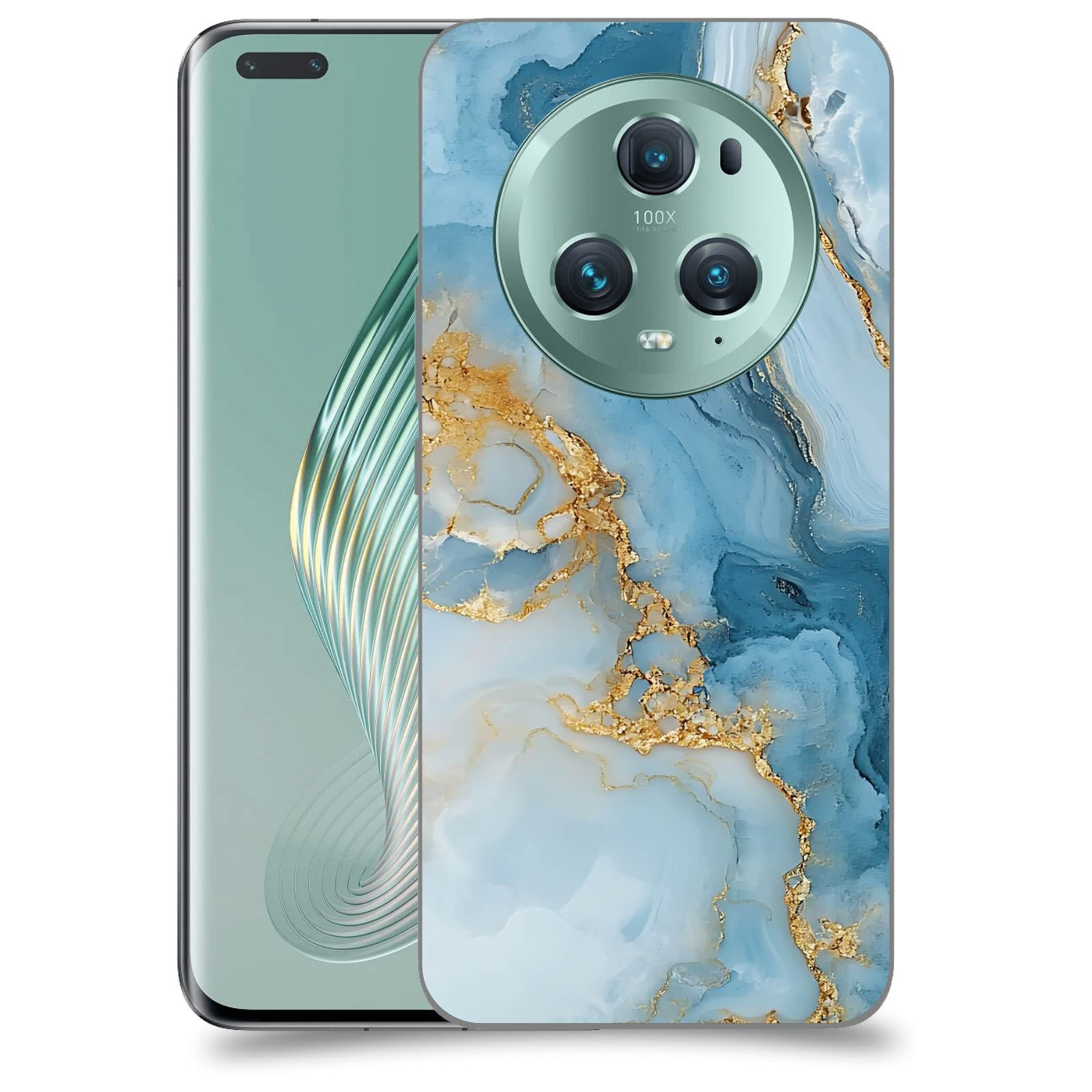 ACOVER Kryt na mobil Honor Magic5 Pro - Ice Marble II