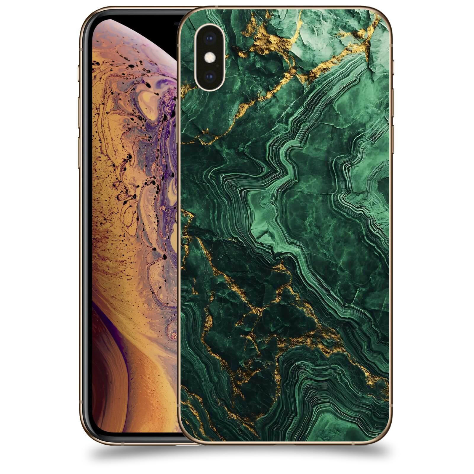 ACOVER Kryt na mobil Apple iPhone XS Max - Golden Moss I