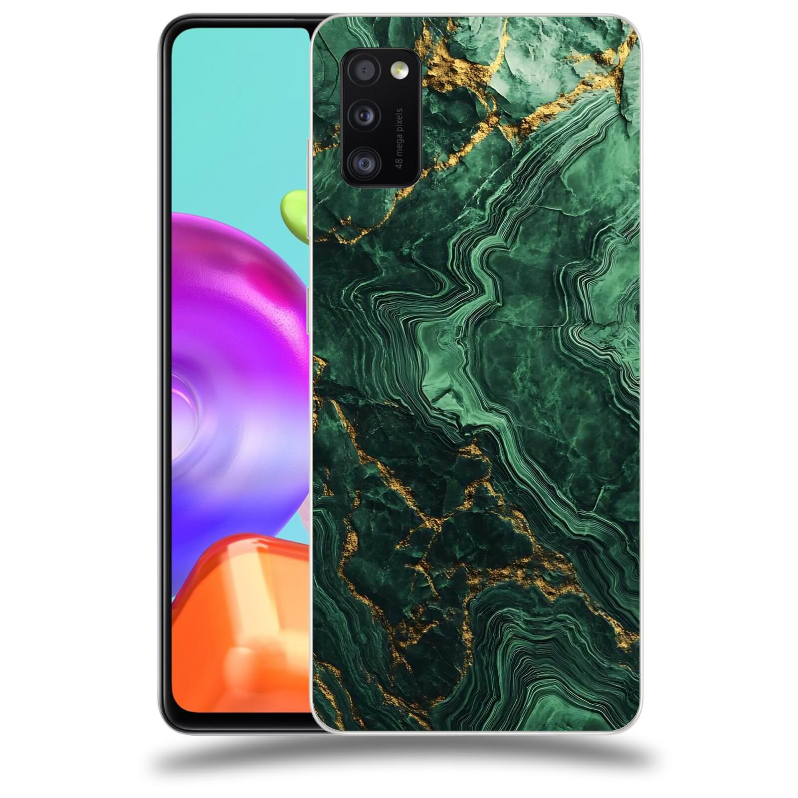 ACOVER Kryt na mobil Samsung Galaxy A41 A415F - Golden Moss I