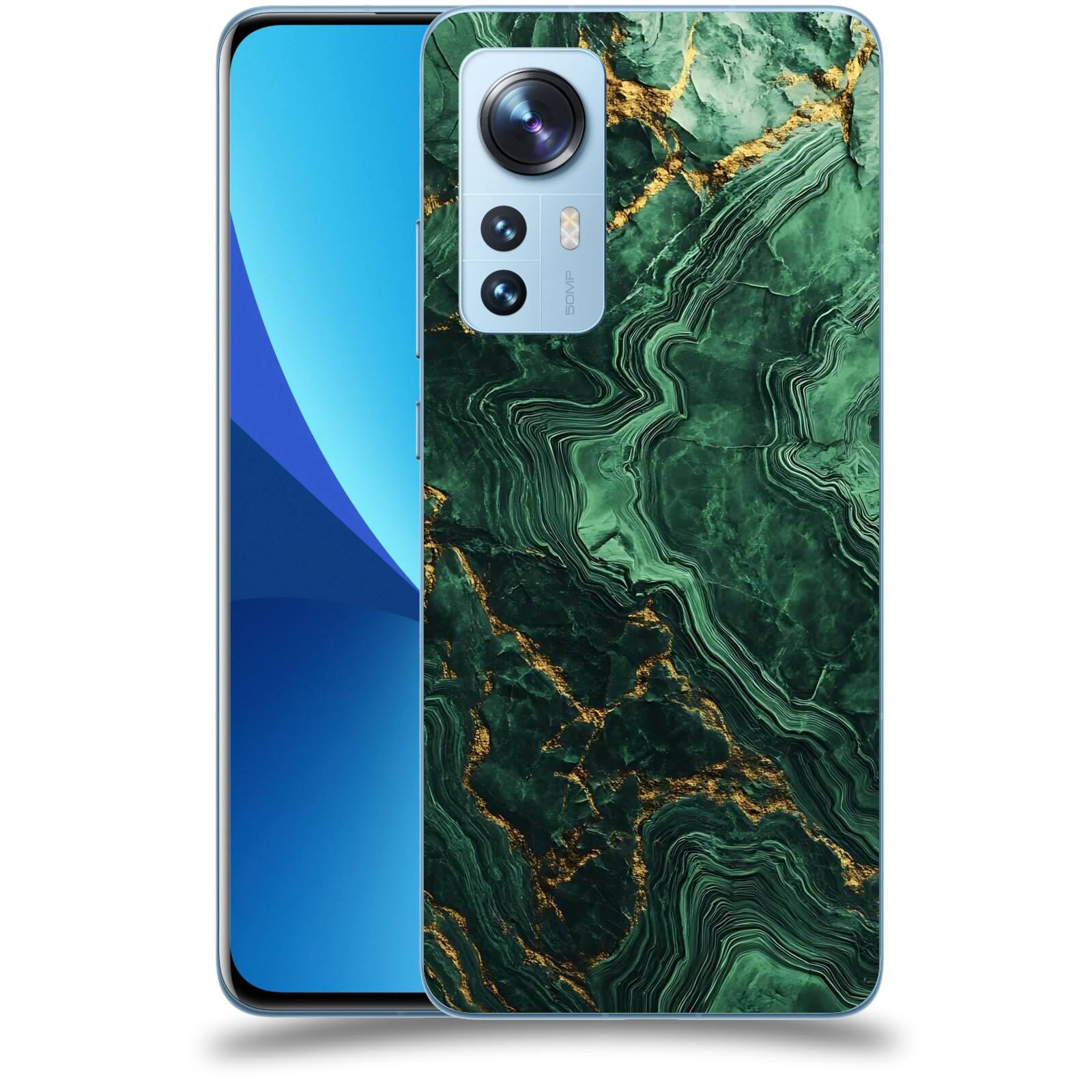 ACOVER Kryt na mobil Xiaomi 12 - Golden Moss I