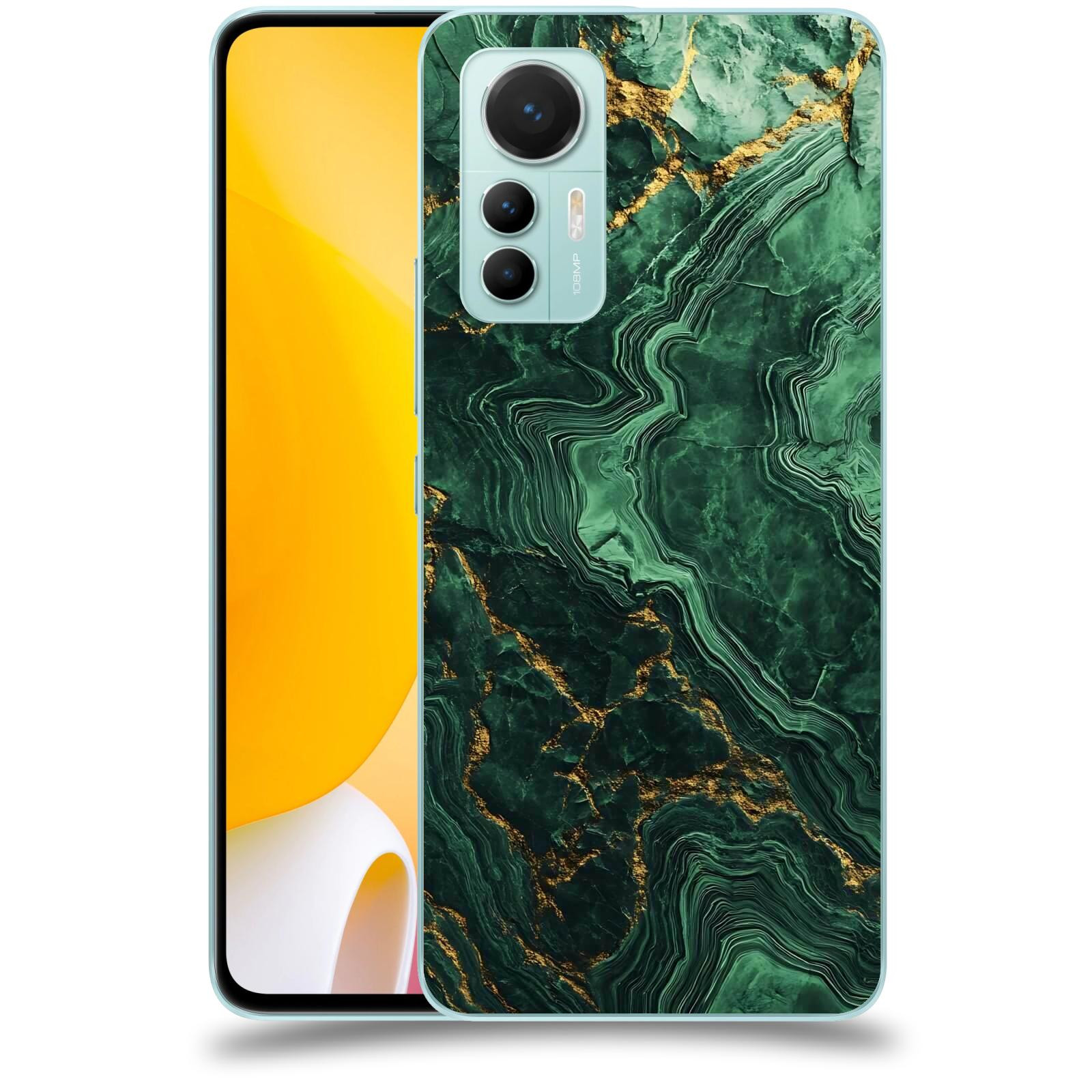ACOVER Kryt na mobil Xiaomi 12 Lite - Golden Moss I