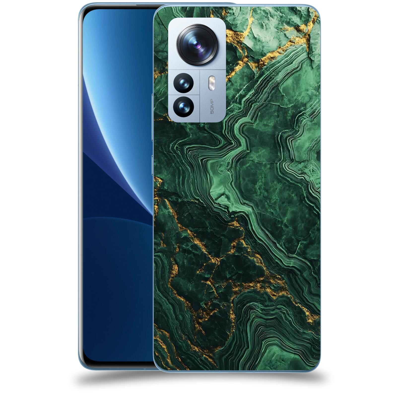 ACOVER Kryt na mobil Xiaomi 12 Pro - Golden Moss I