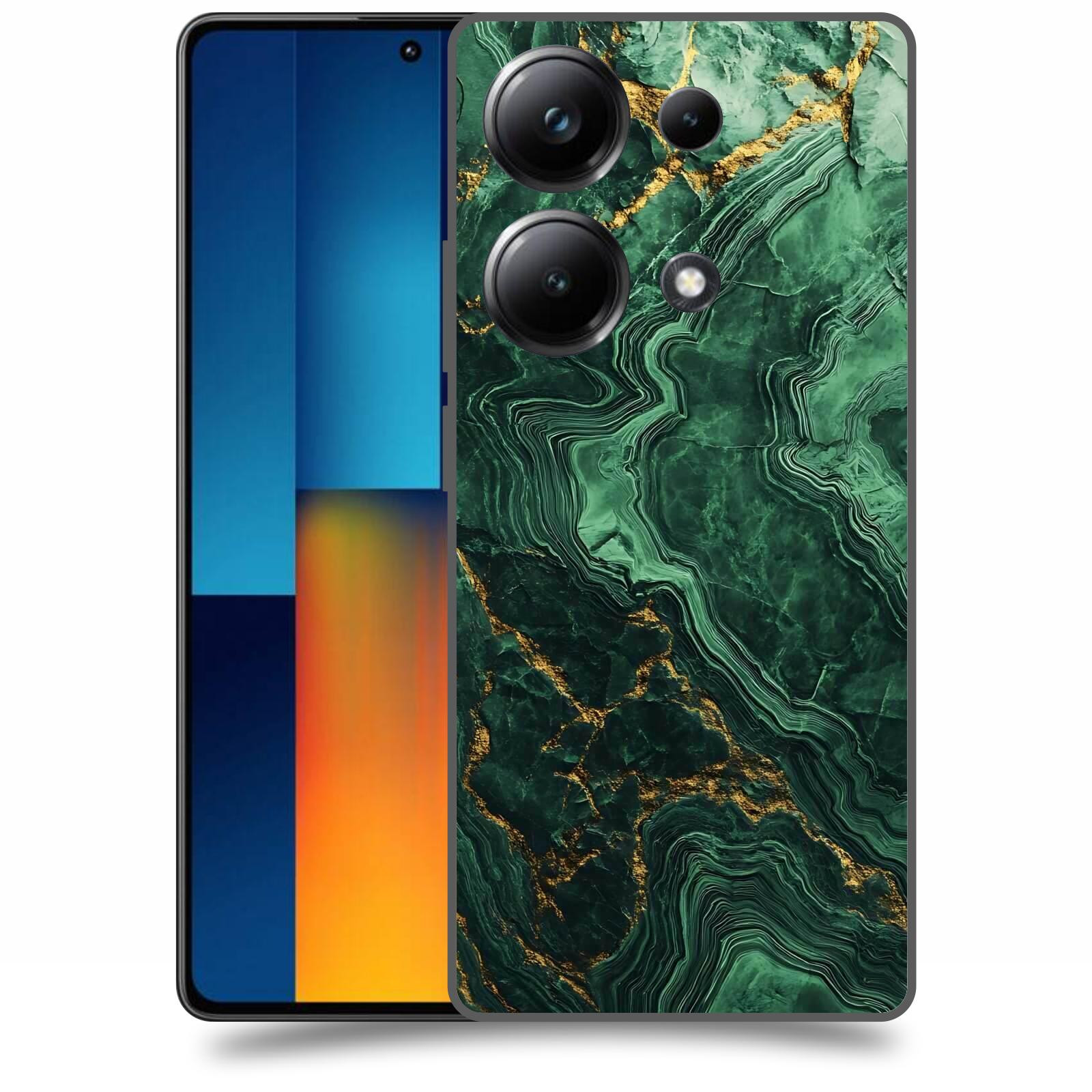 ACOVER Kryt na mobil Poco M6 - Golden Moss I