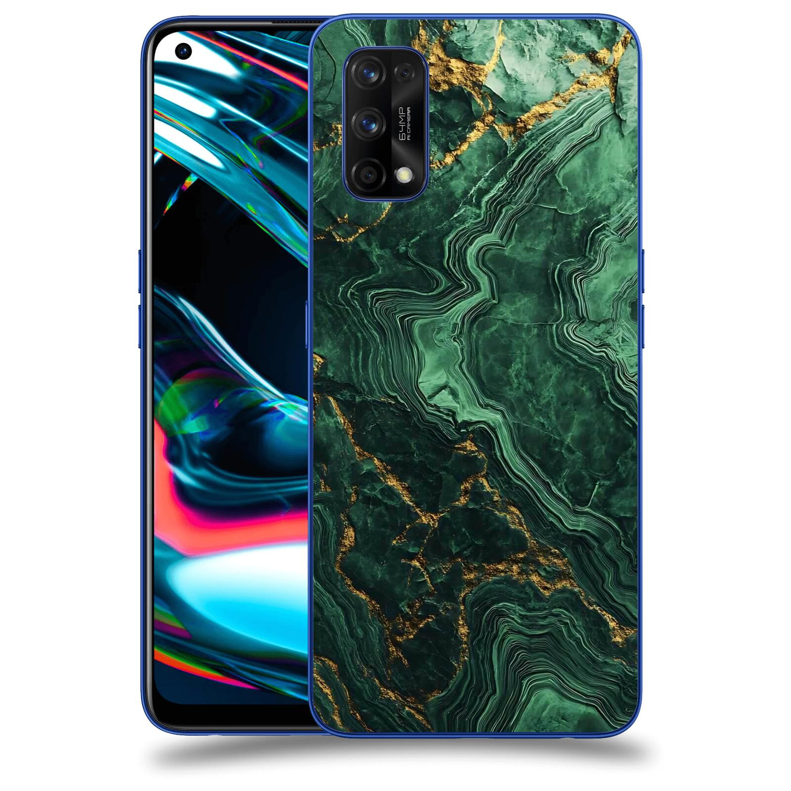 ACOVER Kryt na mobil Realme 7 Pro - Golden Moss I