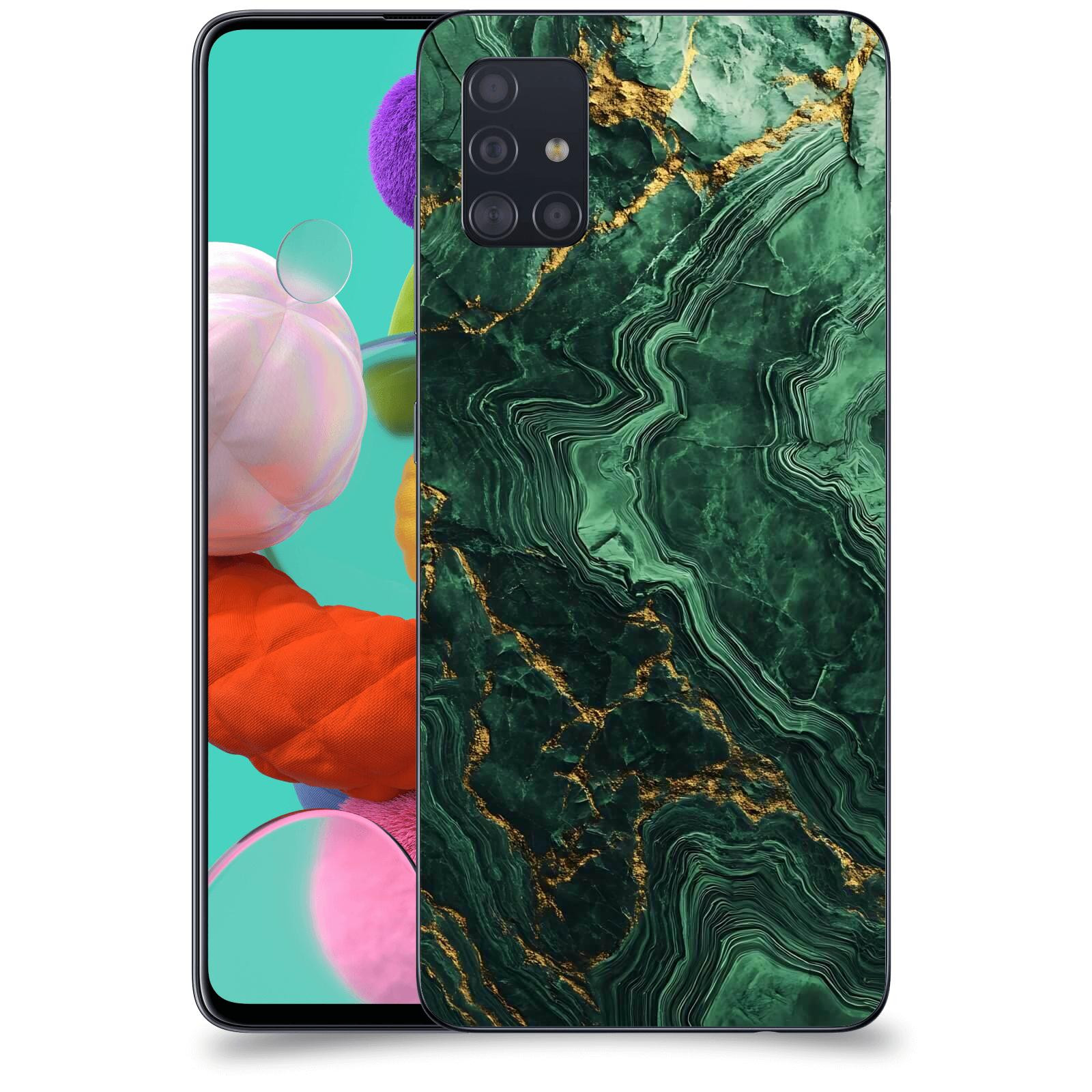 ACOVER Kryt na mobil Samsung Galaxy A51 A515F - Golden Moss I