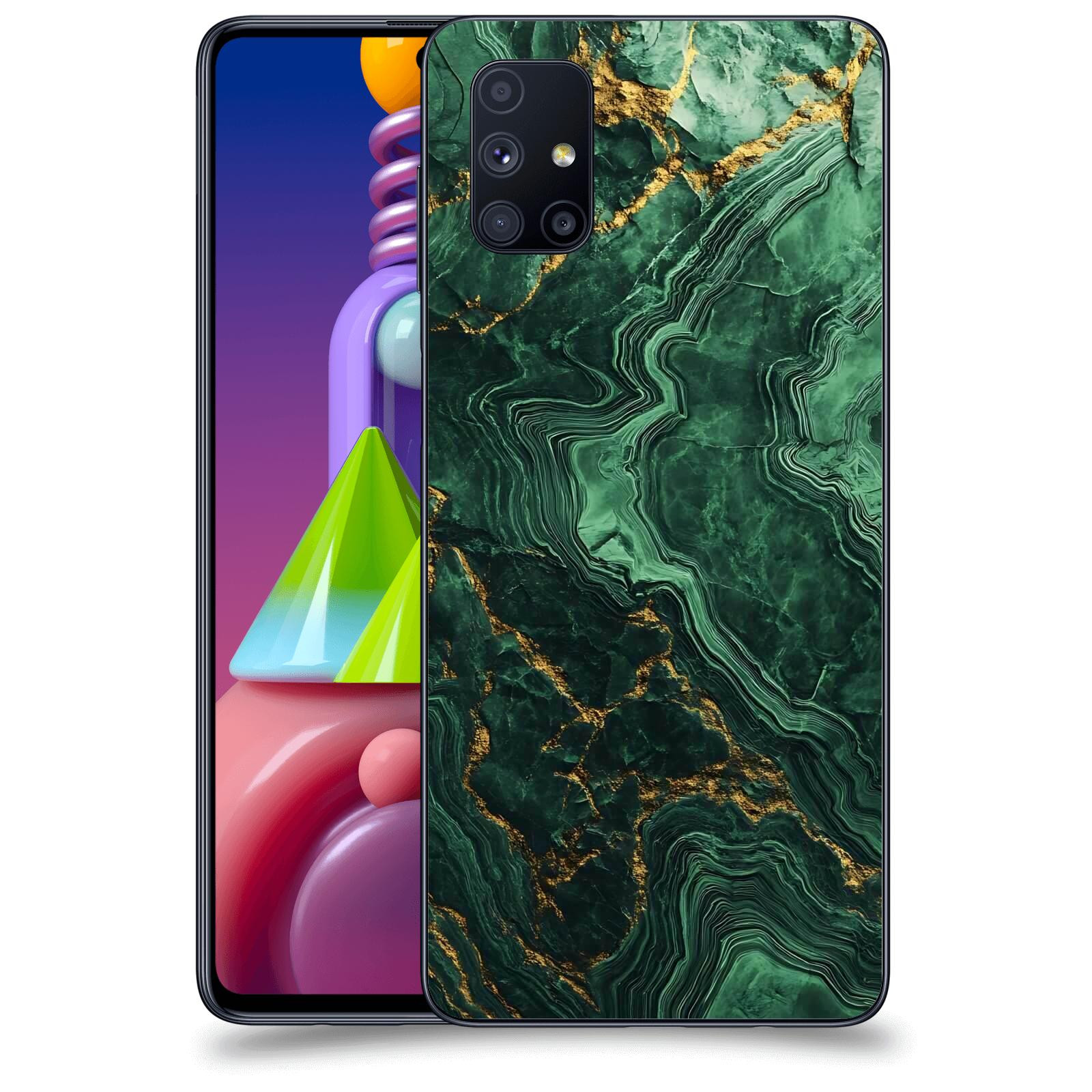 ACOVER Kryt na mobil Samsung Galaxy M51 M515F - Golden Moss I