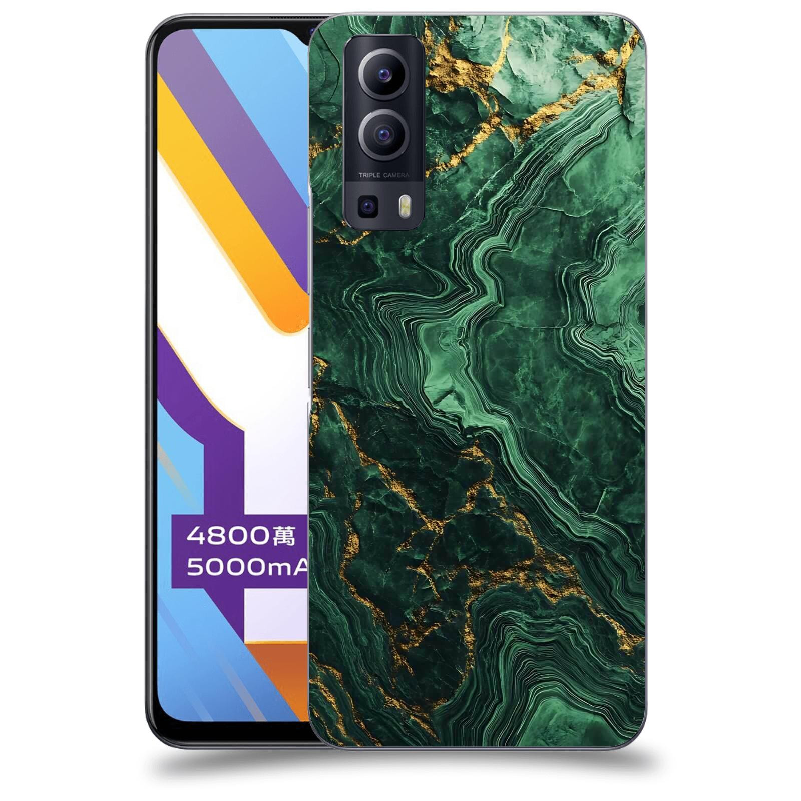 ACOVER Kryt na mobil Vivo Y52 5G - Golden Moss I