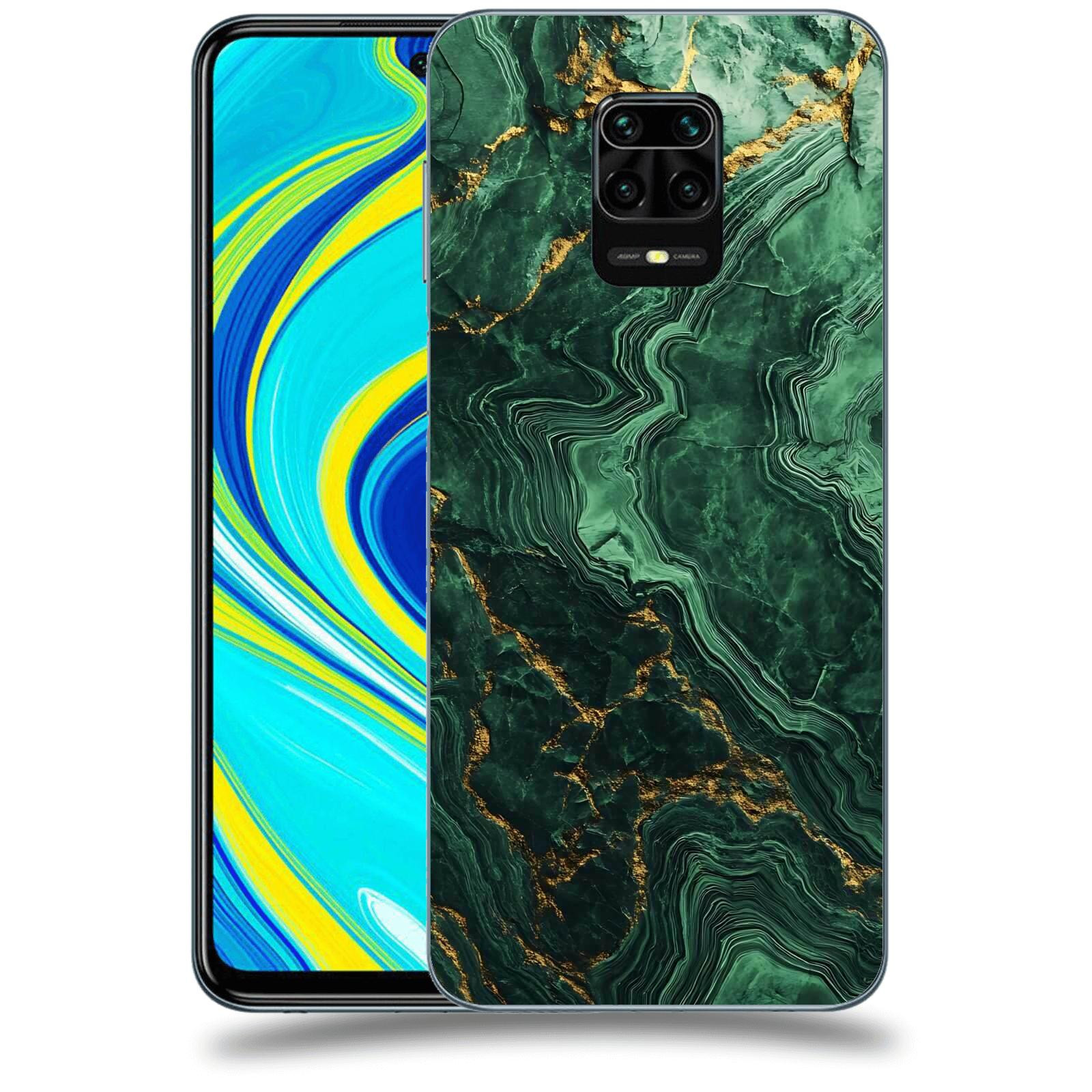 ACOVER Kryt na mobil Xiaomi Redmi Note 9S - Golden Moss I
