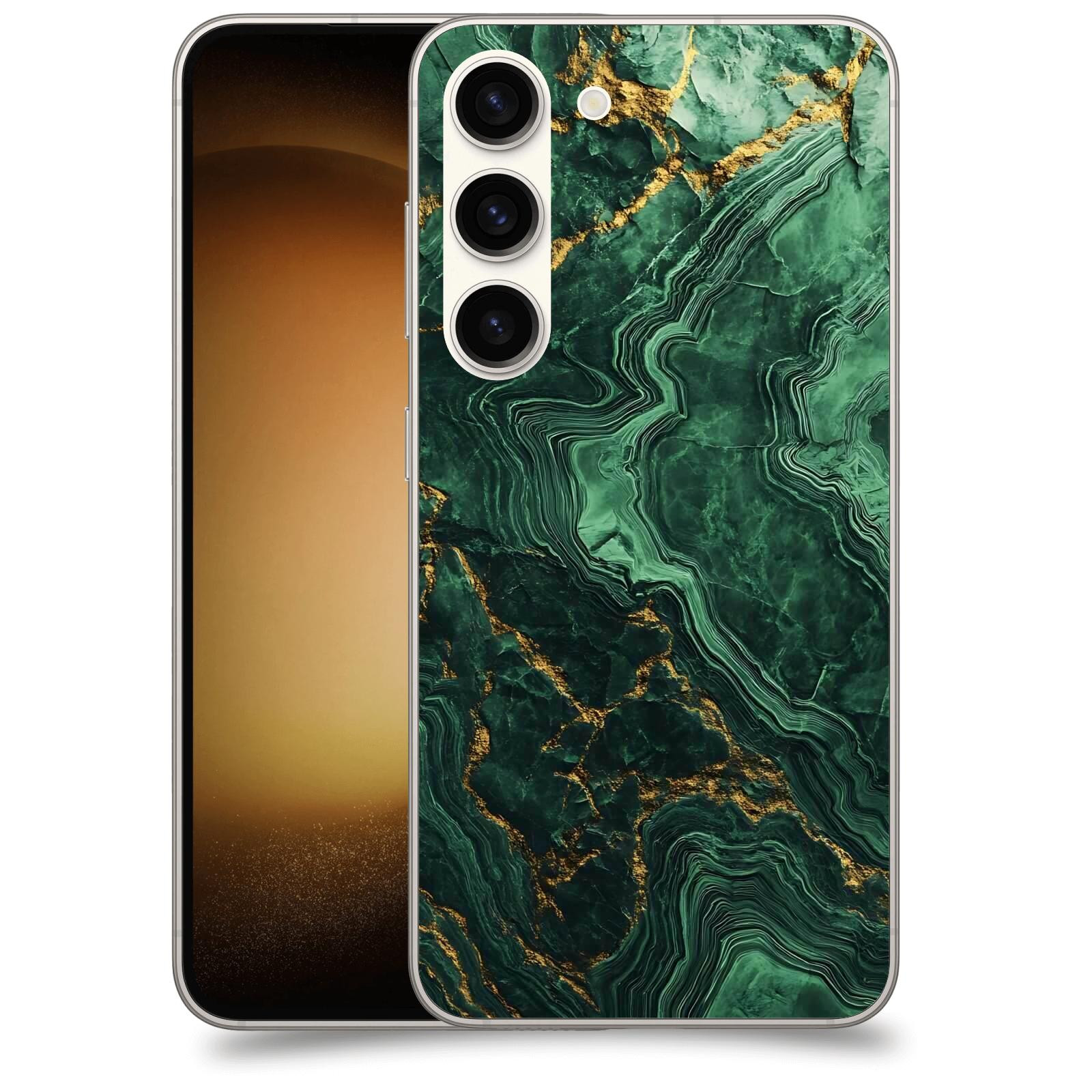 ACOVER Kryt na mobil Samsung Galaxy S23 5G - Golden Moss I