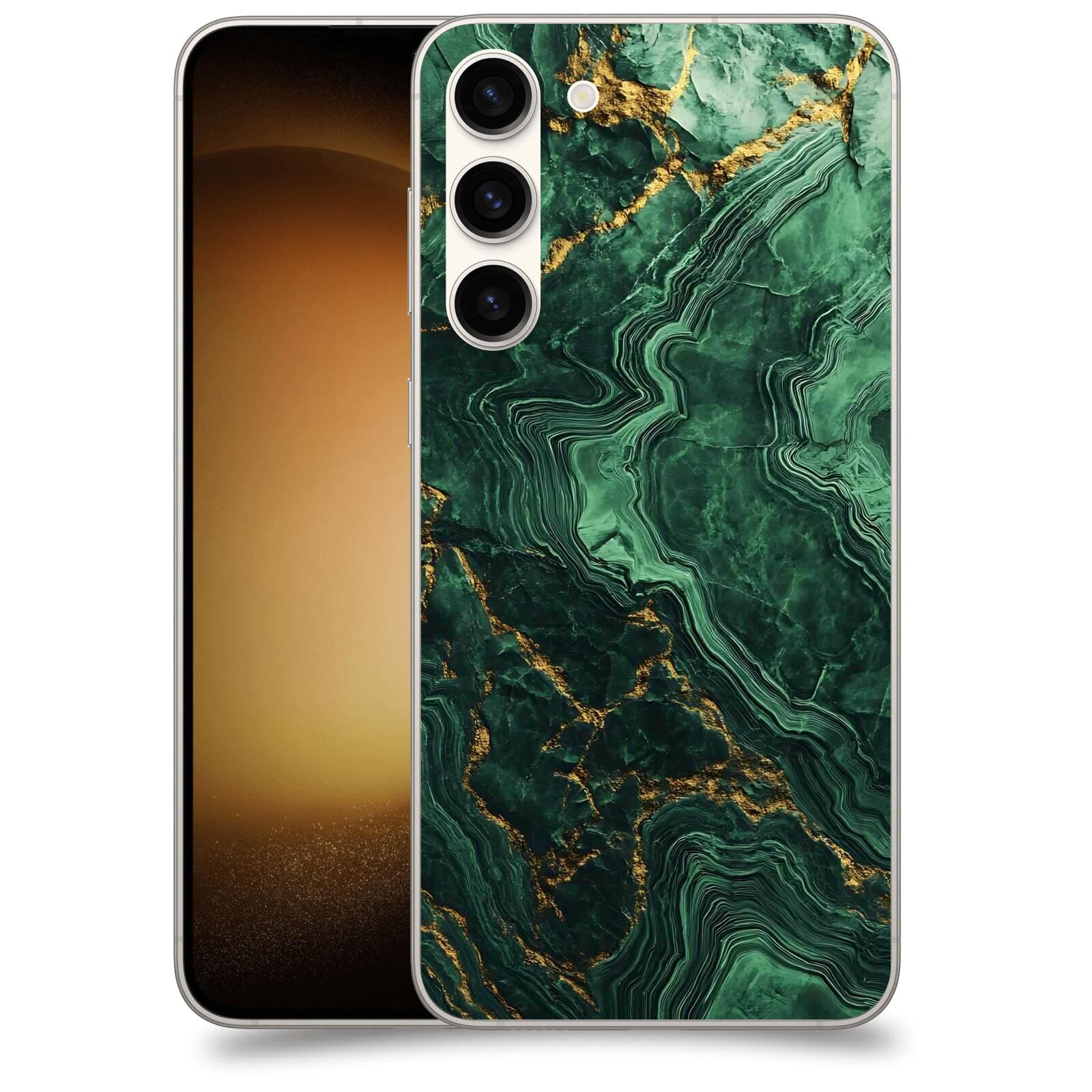 ACOVER Kryt na mobil Samsung Galaxy S23+ 5G - Golden Moss I