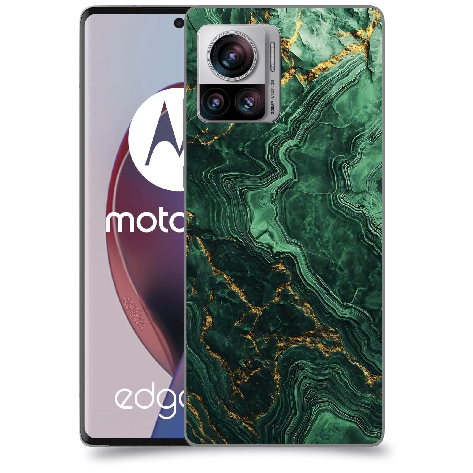 ACOVER Kryt na mobil Motorola Edge 30 Ultra - Golden Moss I
