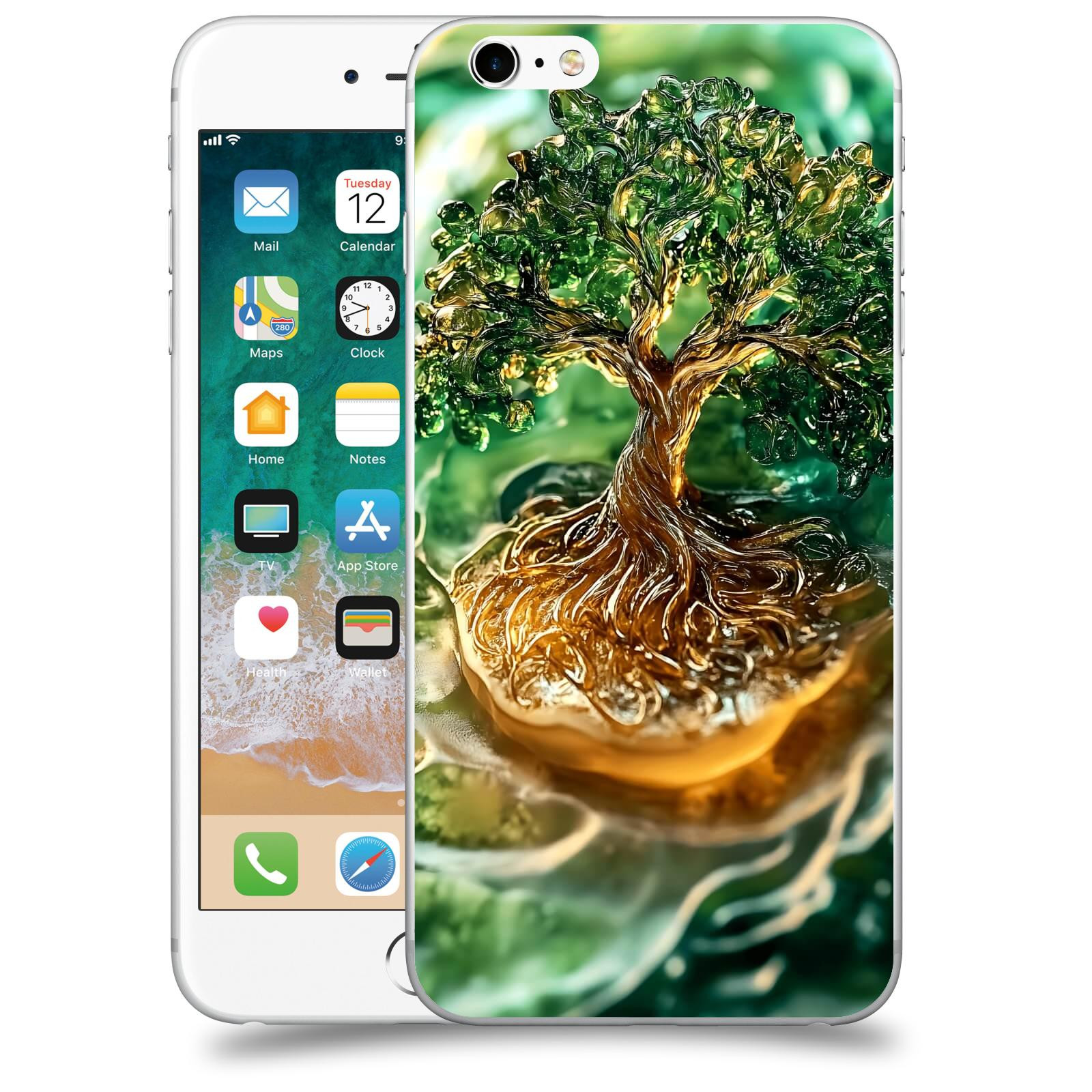 ACOVER Kryt na mobil Apple iPhone 6 Plus/6S Plus - Golden Moss III