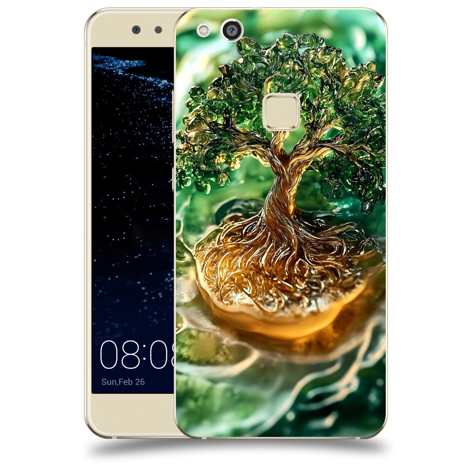 ACOVER Kryt na mobil Huawei P10 Lite - Golden Moss III