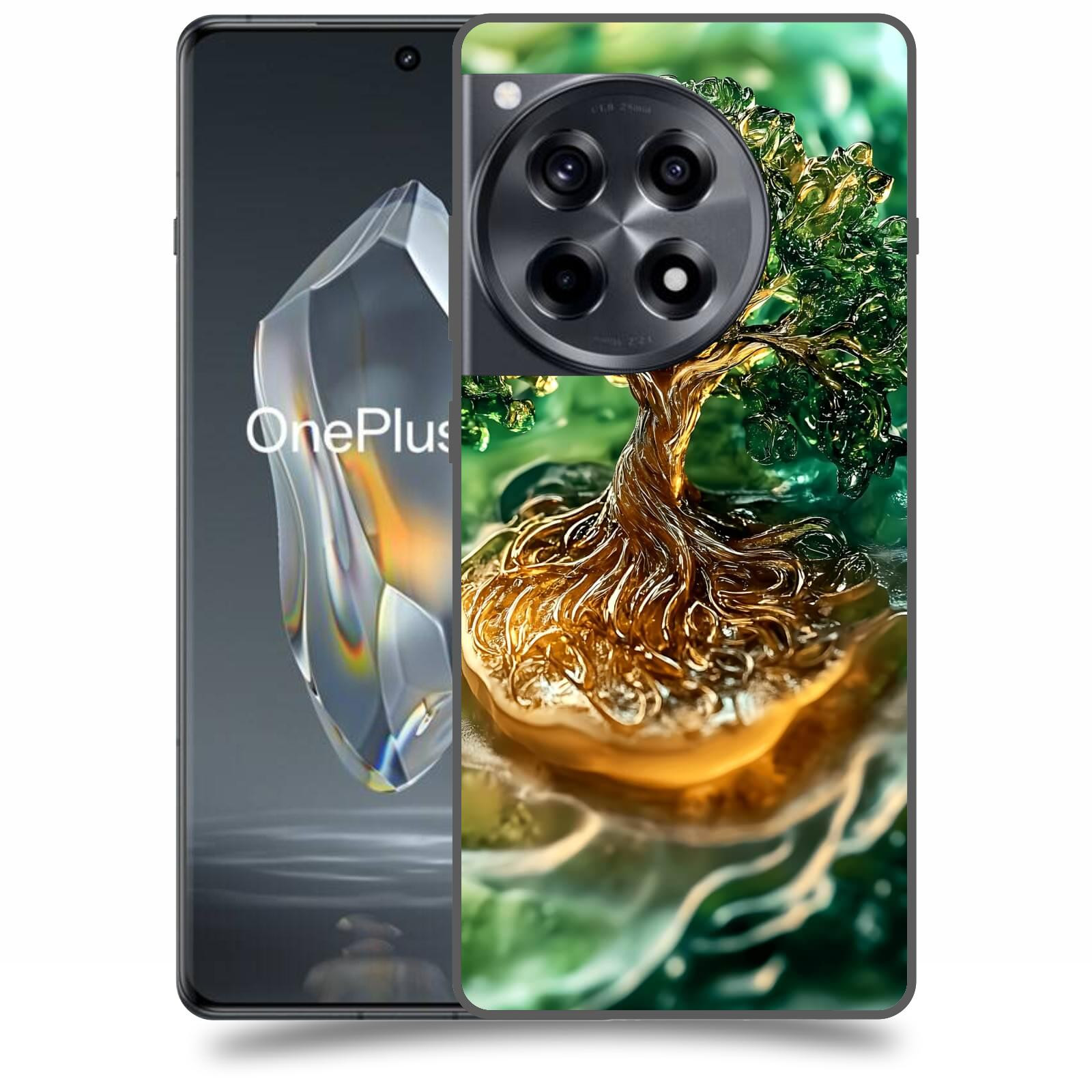 ACOVER Kryt na mobil OnePlus 12 - Golden Moss III