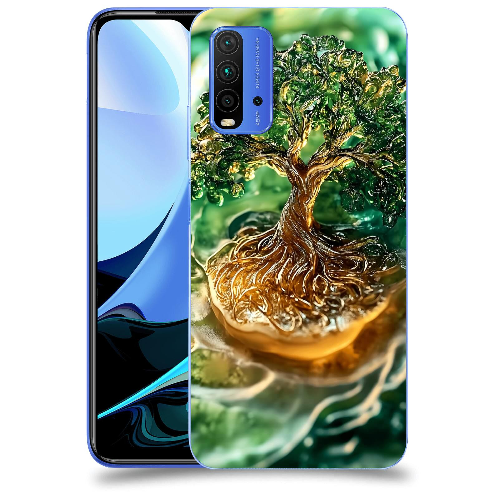 ACOVER Kryt na mobil Xiaomi Mi 9T (Pro) - Golden Moss III