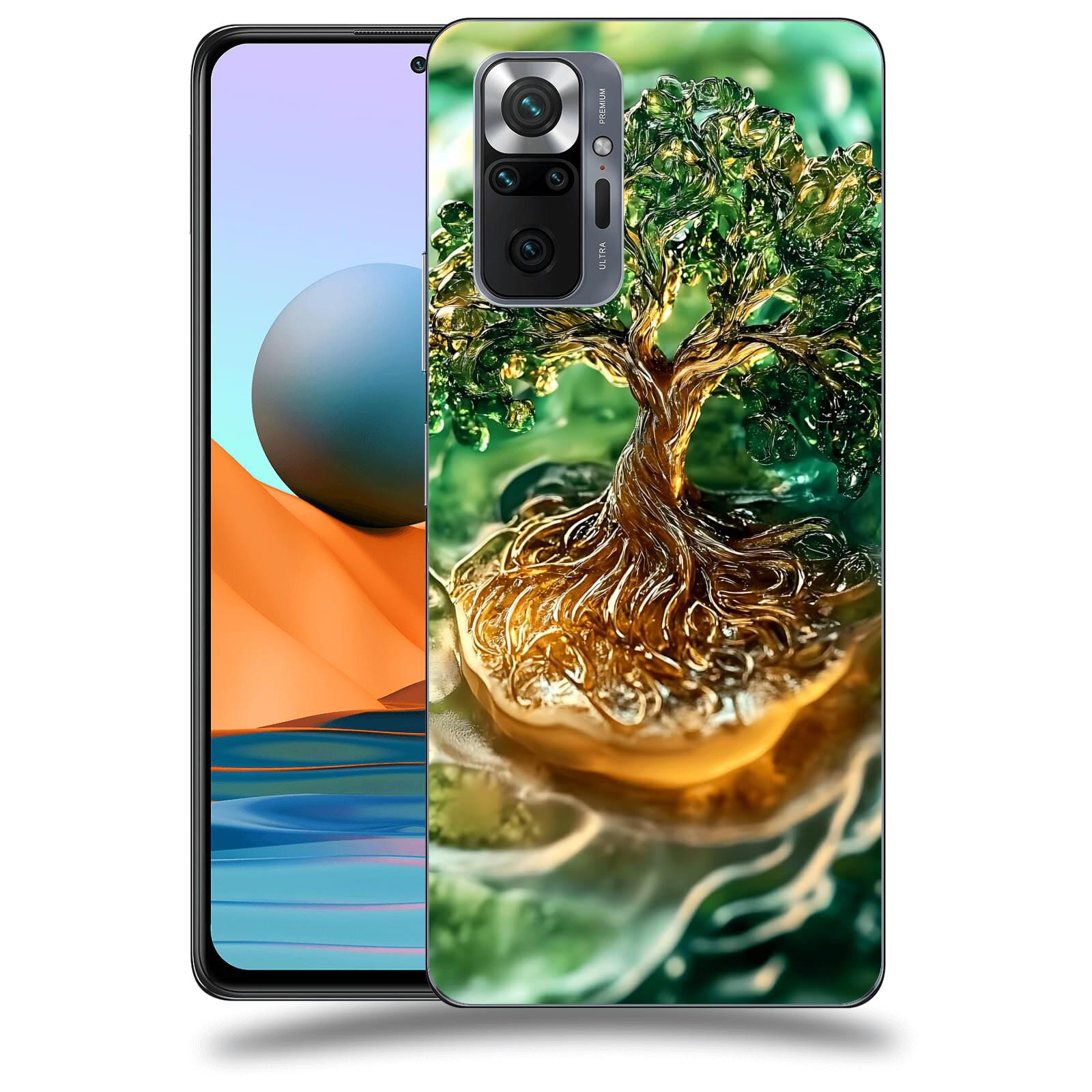 ACOVER Kryt na mobil Xiaomi Mi Note 10 (Pro) - Golden Moss III