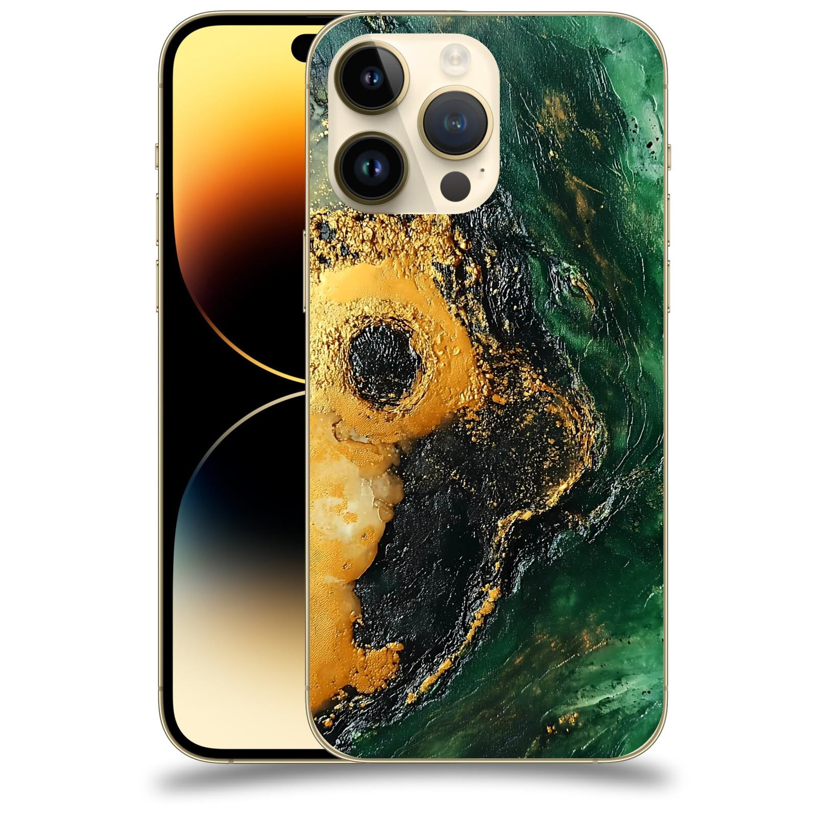 ACOVER Kryt na mobil Apple iPhone 14 Pro Max - Golden Moss IV