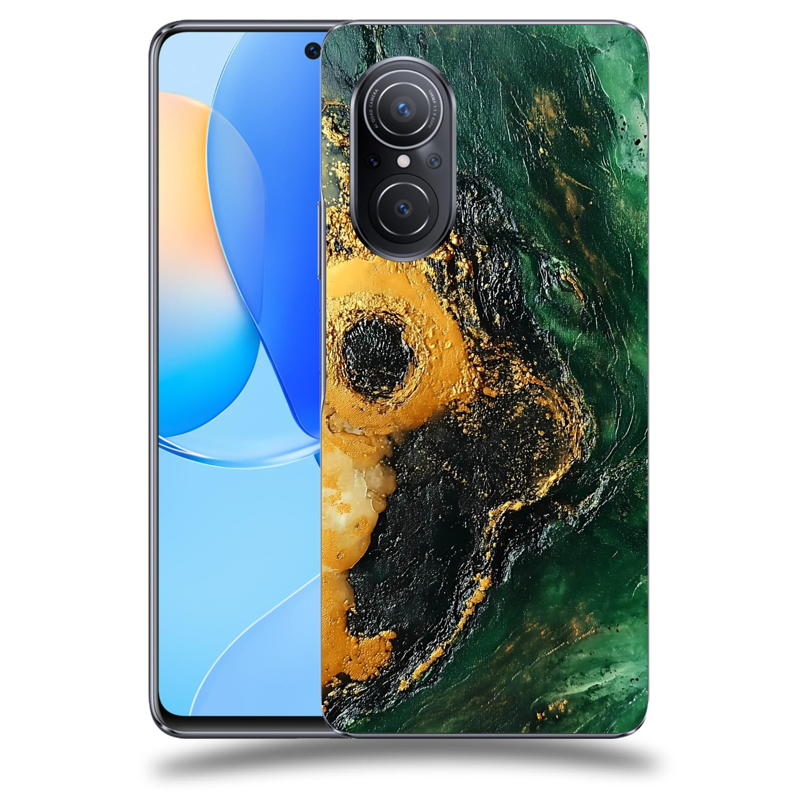 ACOVER Kryt na mobil Huawei Nova 9 SE - Golden Moss IV