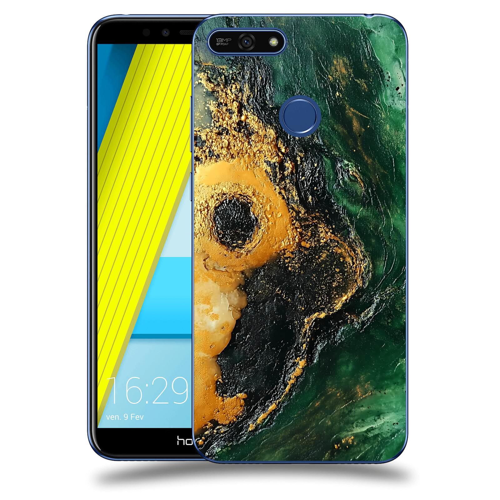 ACOVER Kryt na mobil Honor 7A - Golden Moss IV