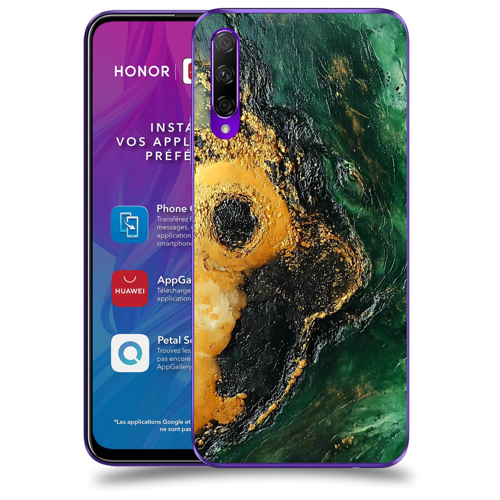 ACOVER Kryt na mobil Honor 9X Pro - Golden Moss IV