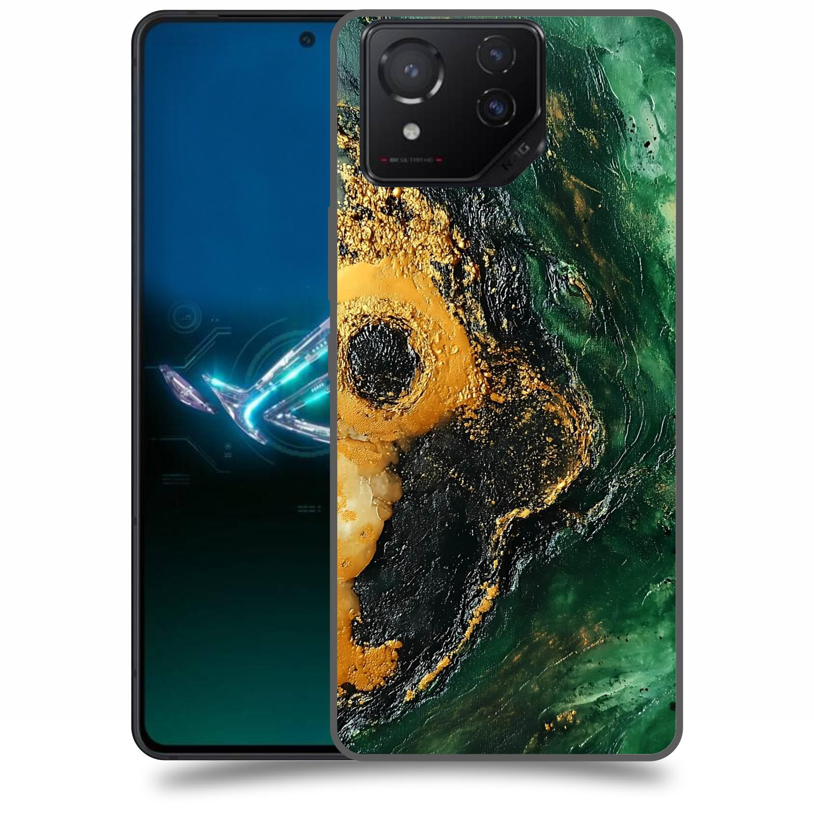 ACOVER Kryt na mobil Asus ROG Phone 8 - Golden Moss IV