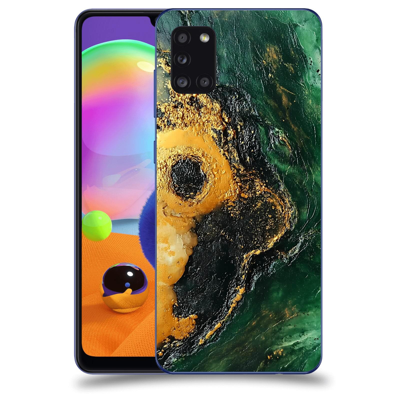 ACOVER Kryt na mobil Samsung Galaxy A31 A315F - Golden Moss IV