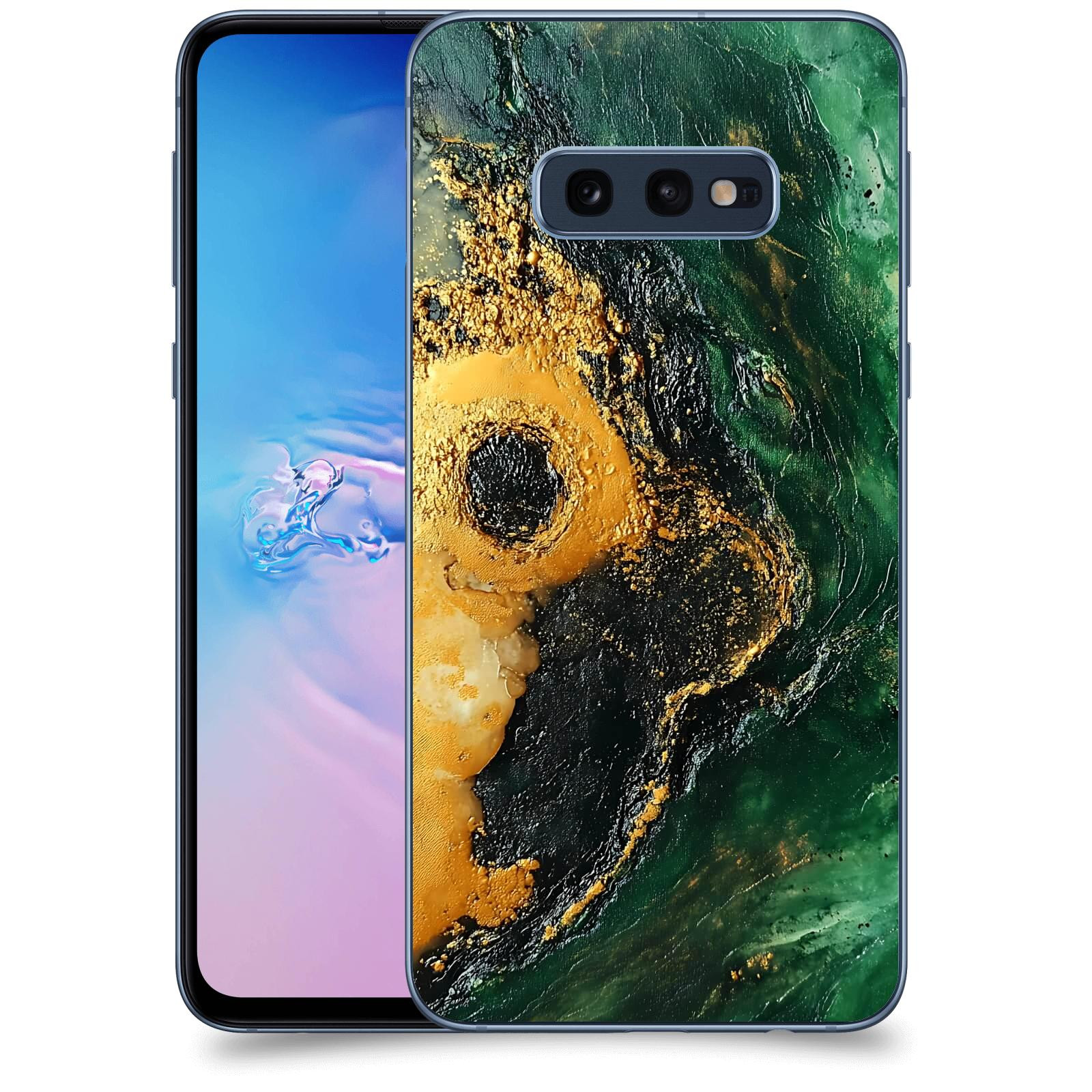 ACOVER Kryt na mobil Samsung Galaxy S10e G970 - Golden Moss IV