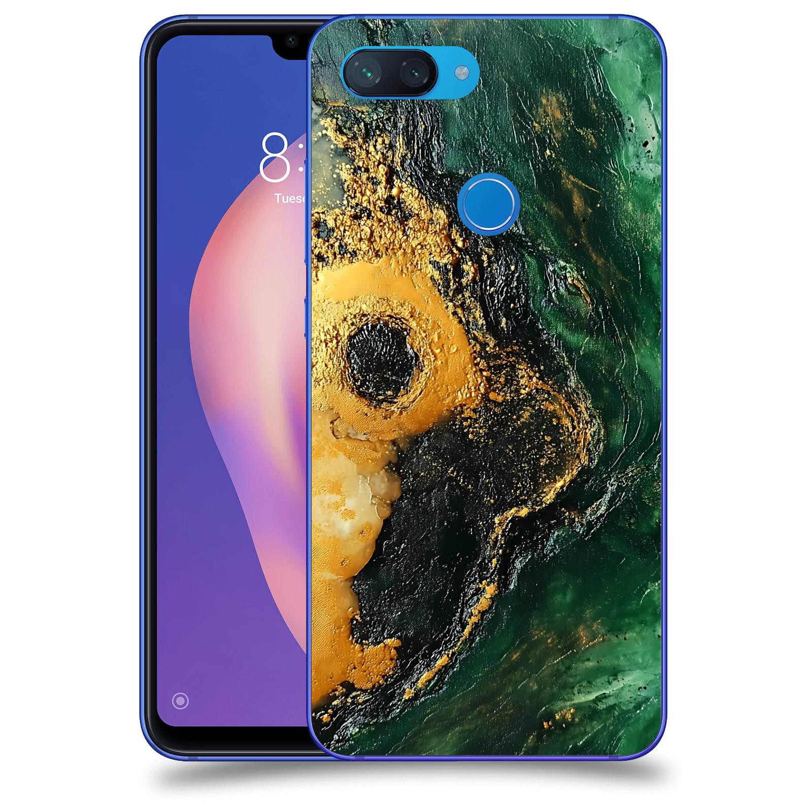 ACOVER Kryt na mobil Xiaomi Mi 8 Lite - Golden Moss IV
